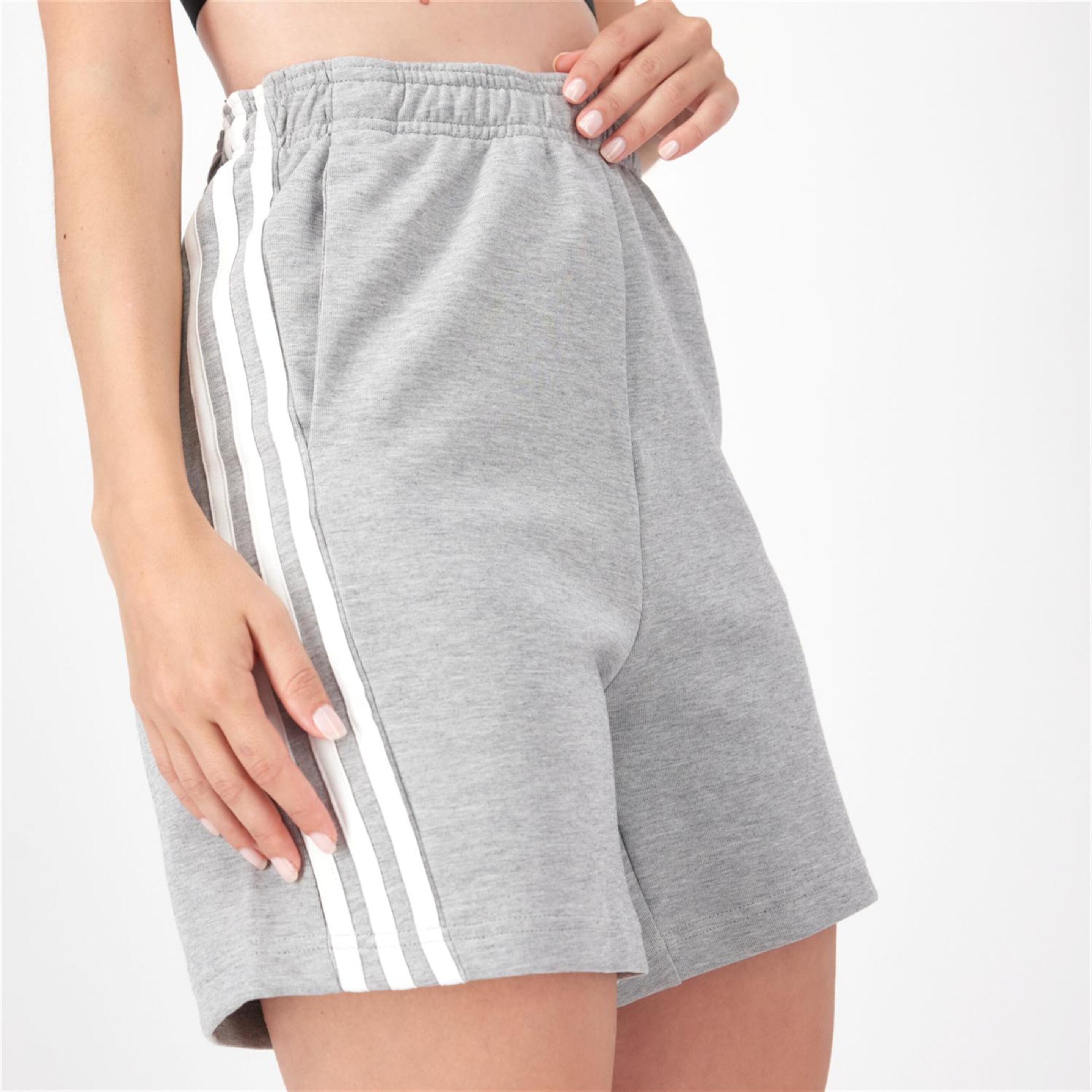 adidas 3 Stripes - Gris - Pantalón Mujer  | Sprinter