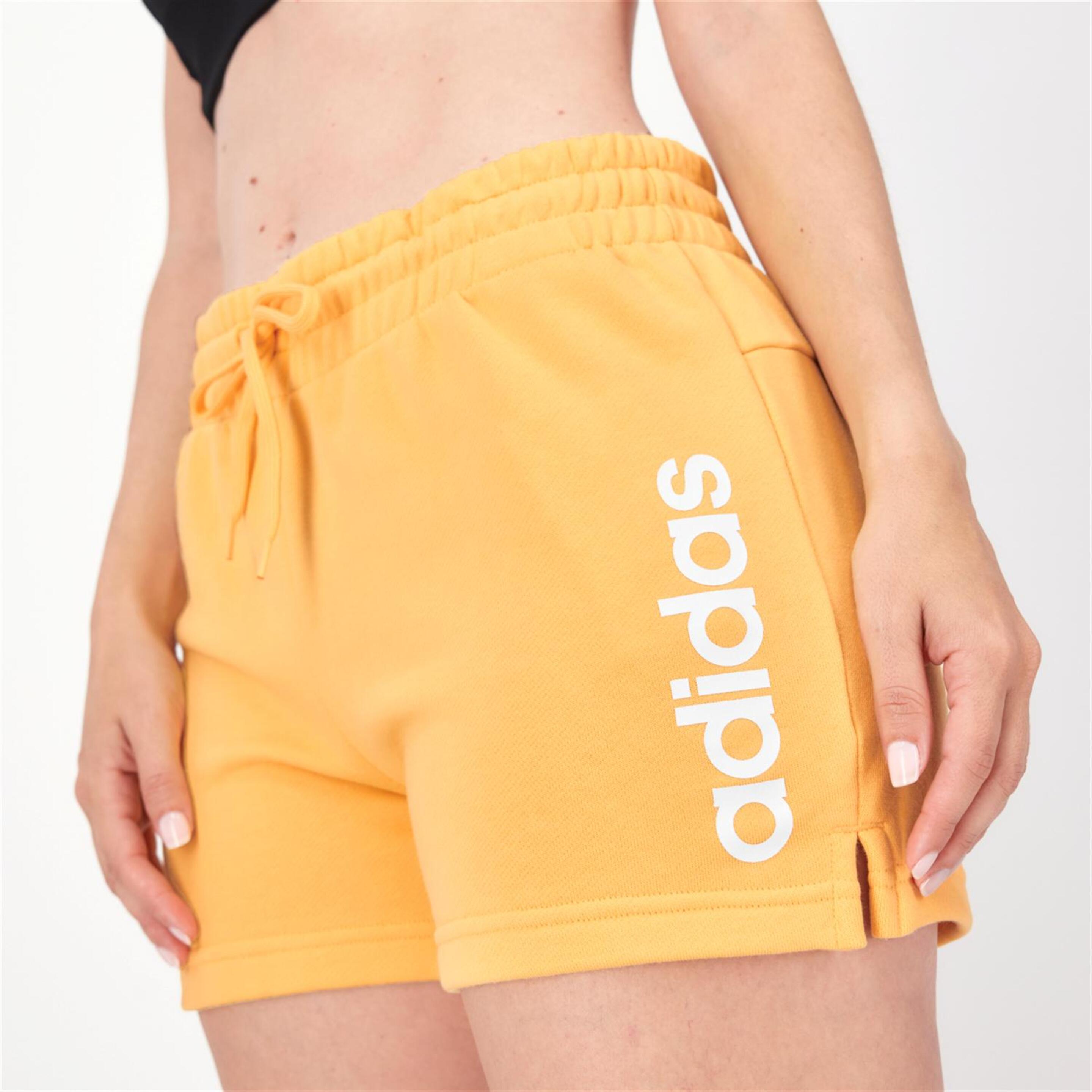 adidas Linear - Amarillo - Pantalón Mujer  | Sprinter
