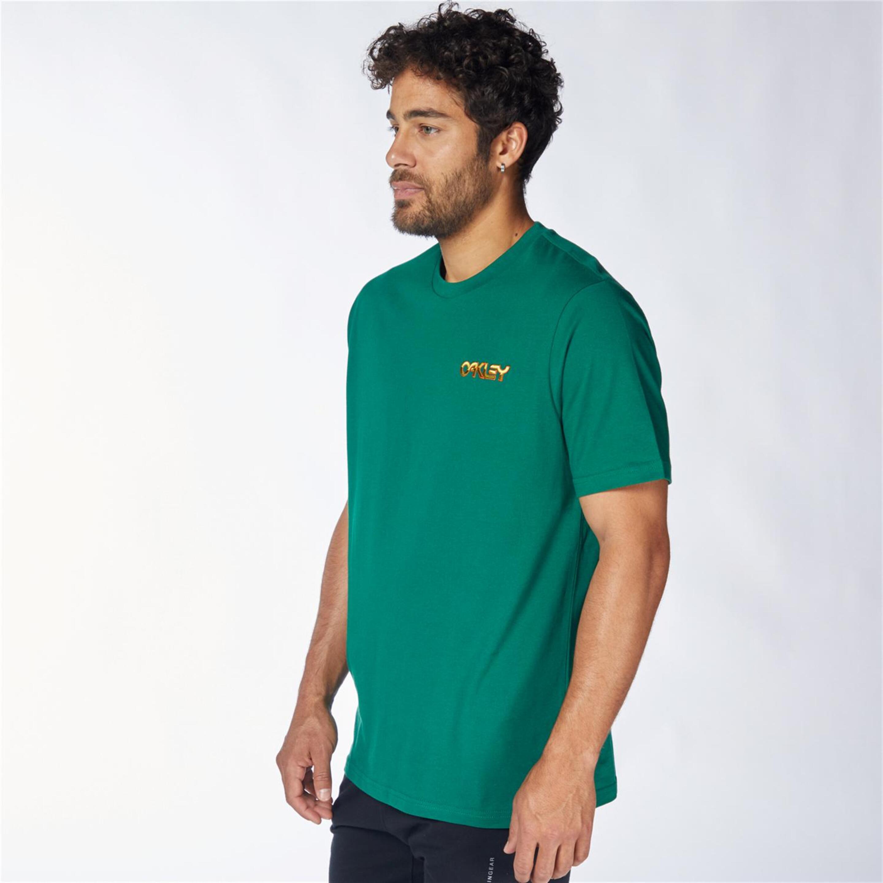 Oakley Dipped B1B - Verde - T-shirt Montanha Homem | Sport Zone