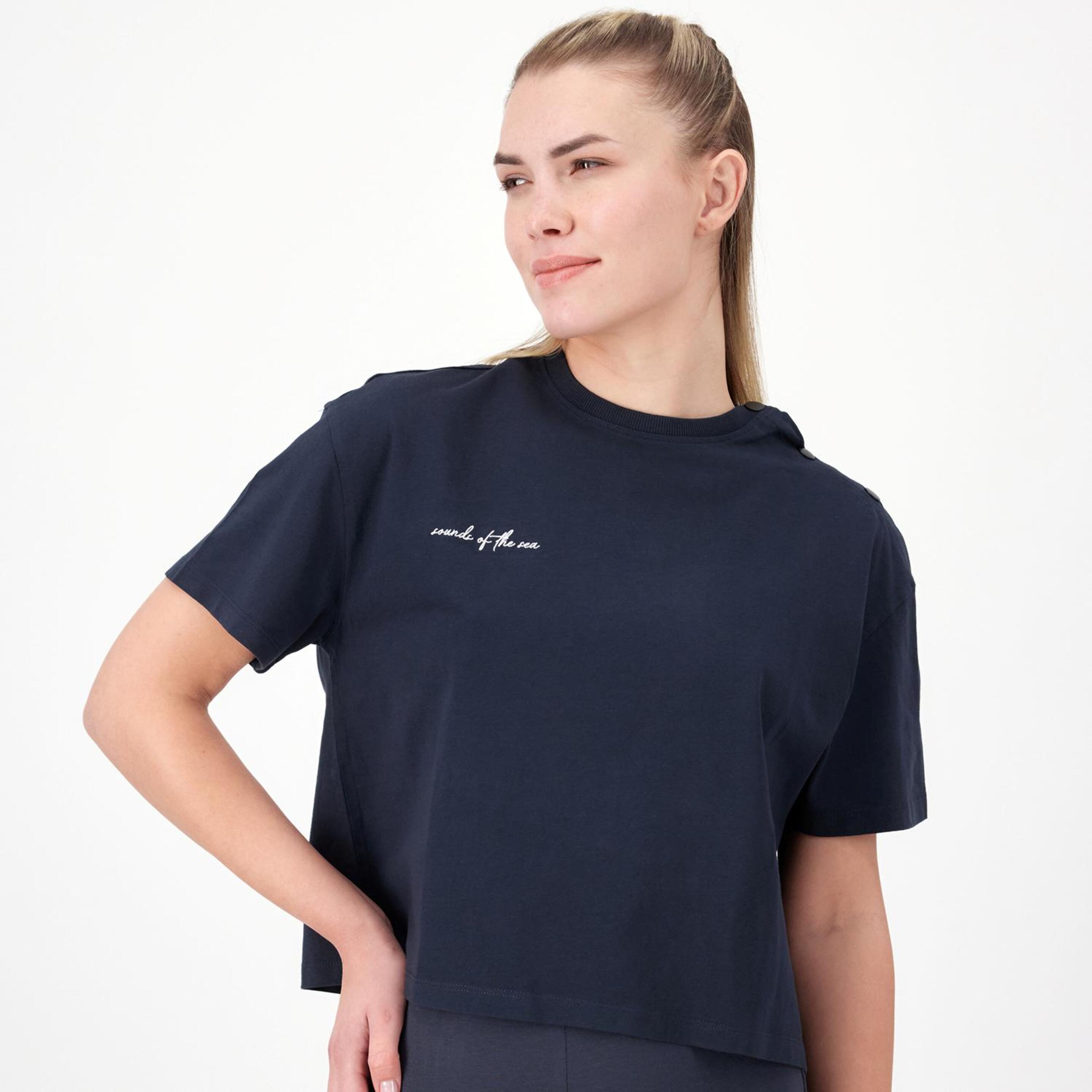 Silver Nautic 2 - azul - Camiseta Boxy Mujer