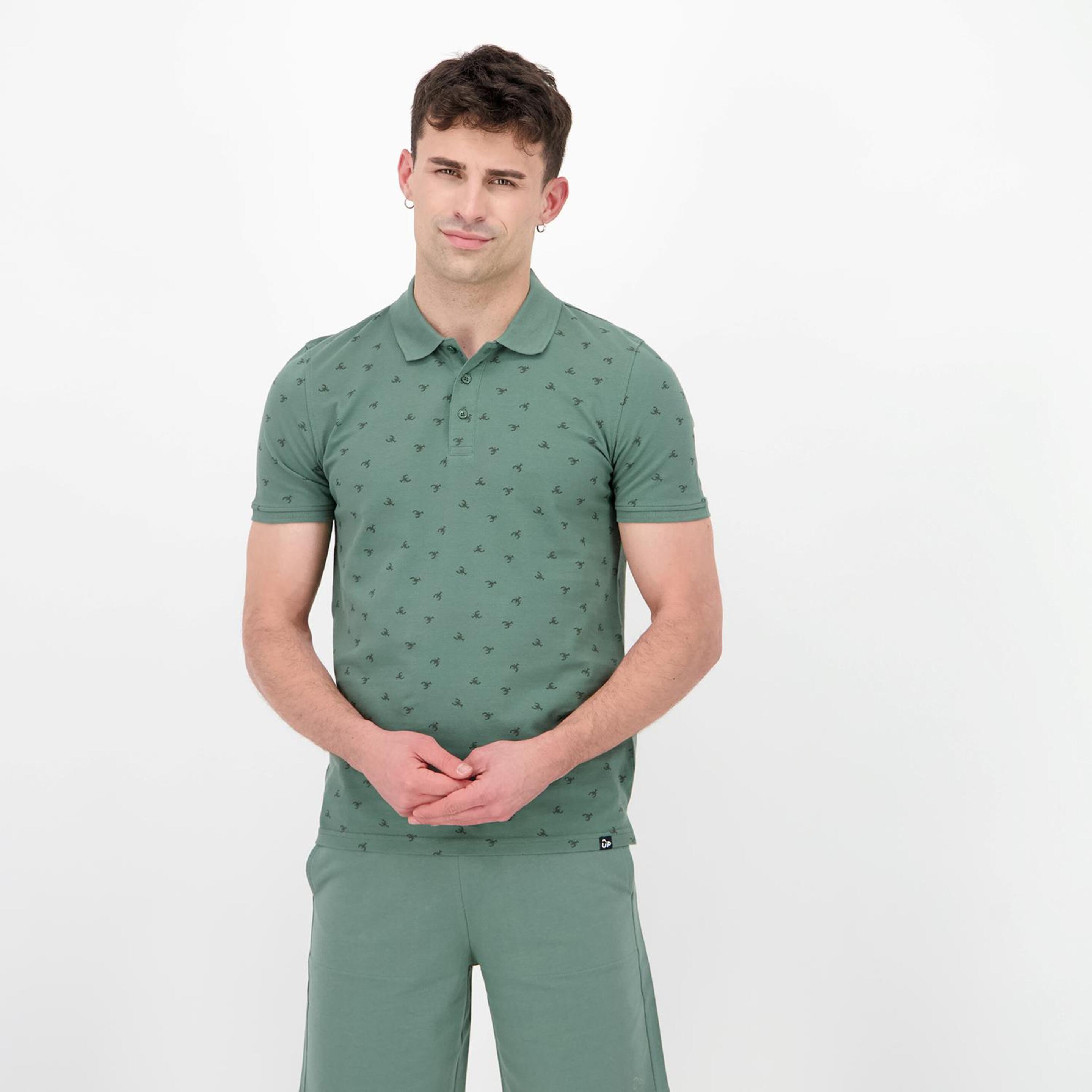 Up Stamps - verde - Polo Hombre