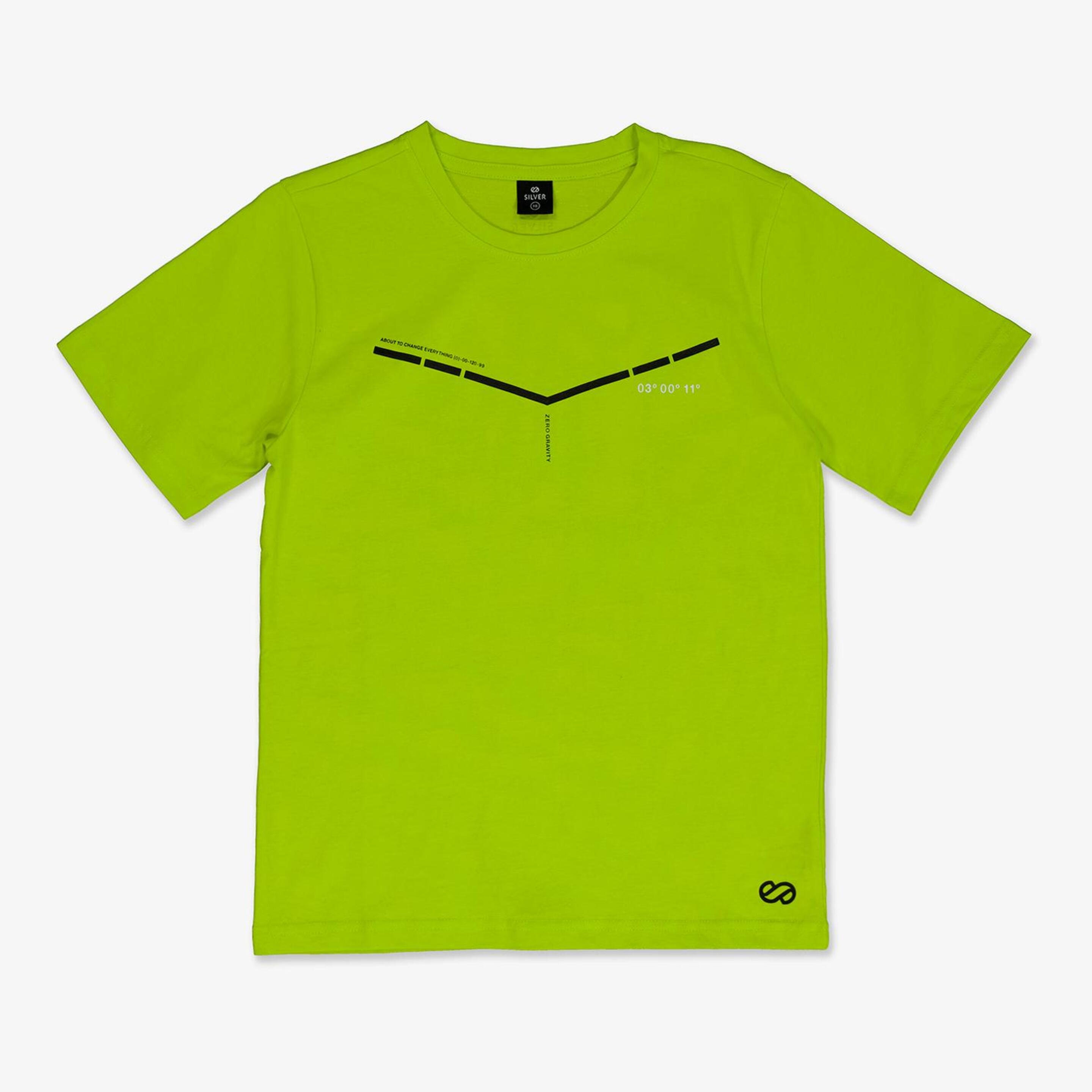 T-shirt Silver - verde - T-shirt Rapaz