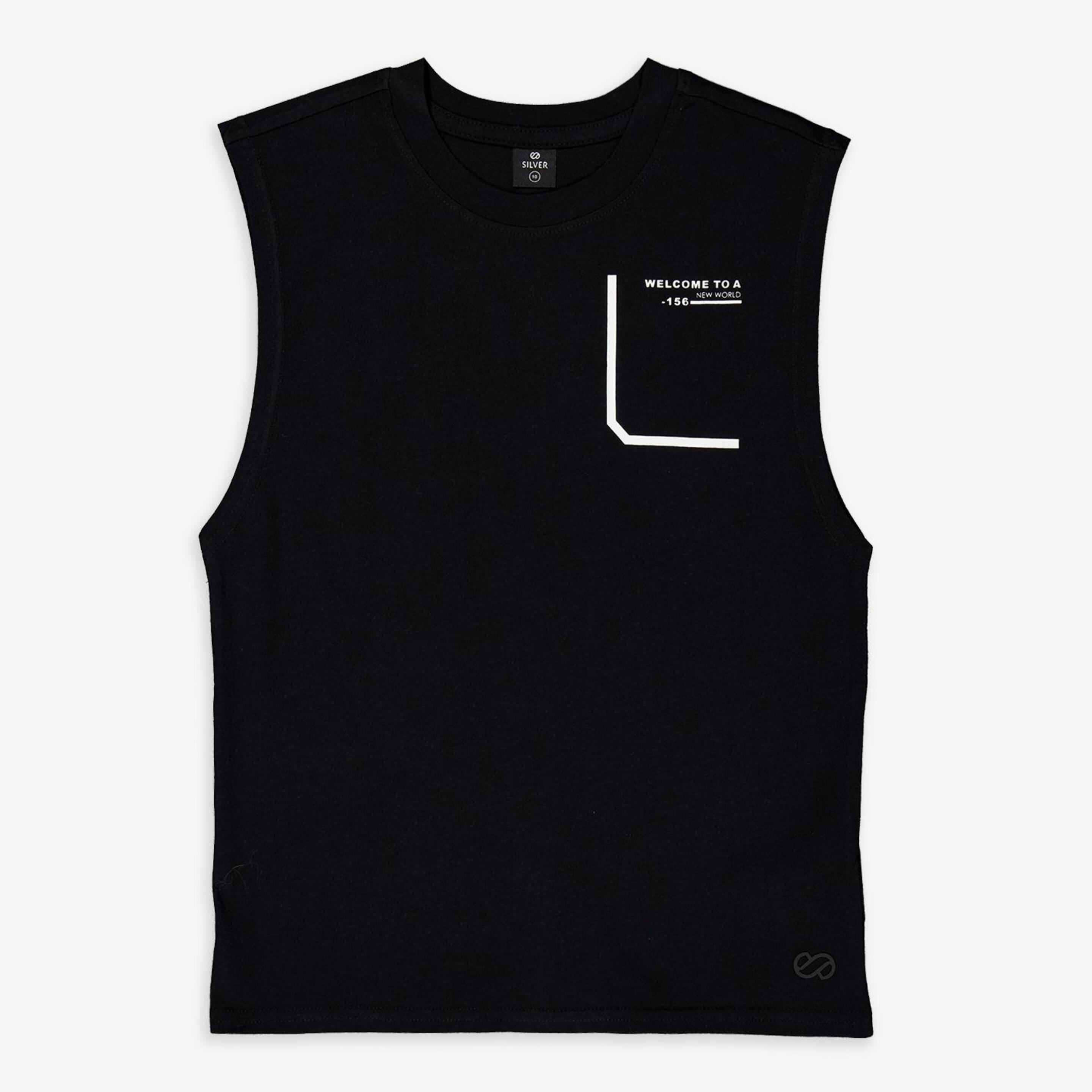Camiseta Silver - negro - Camiseta Sin Mangas Niño