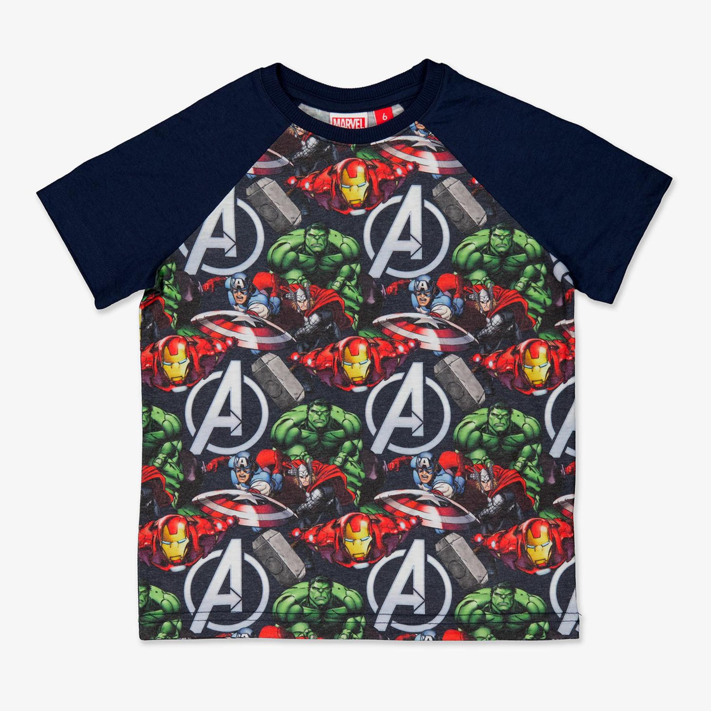 Camiseta Spiderman - Marino - Camiseta Niño Marvel