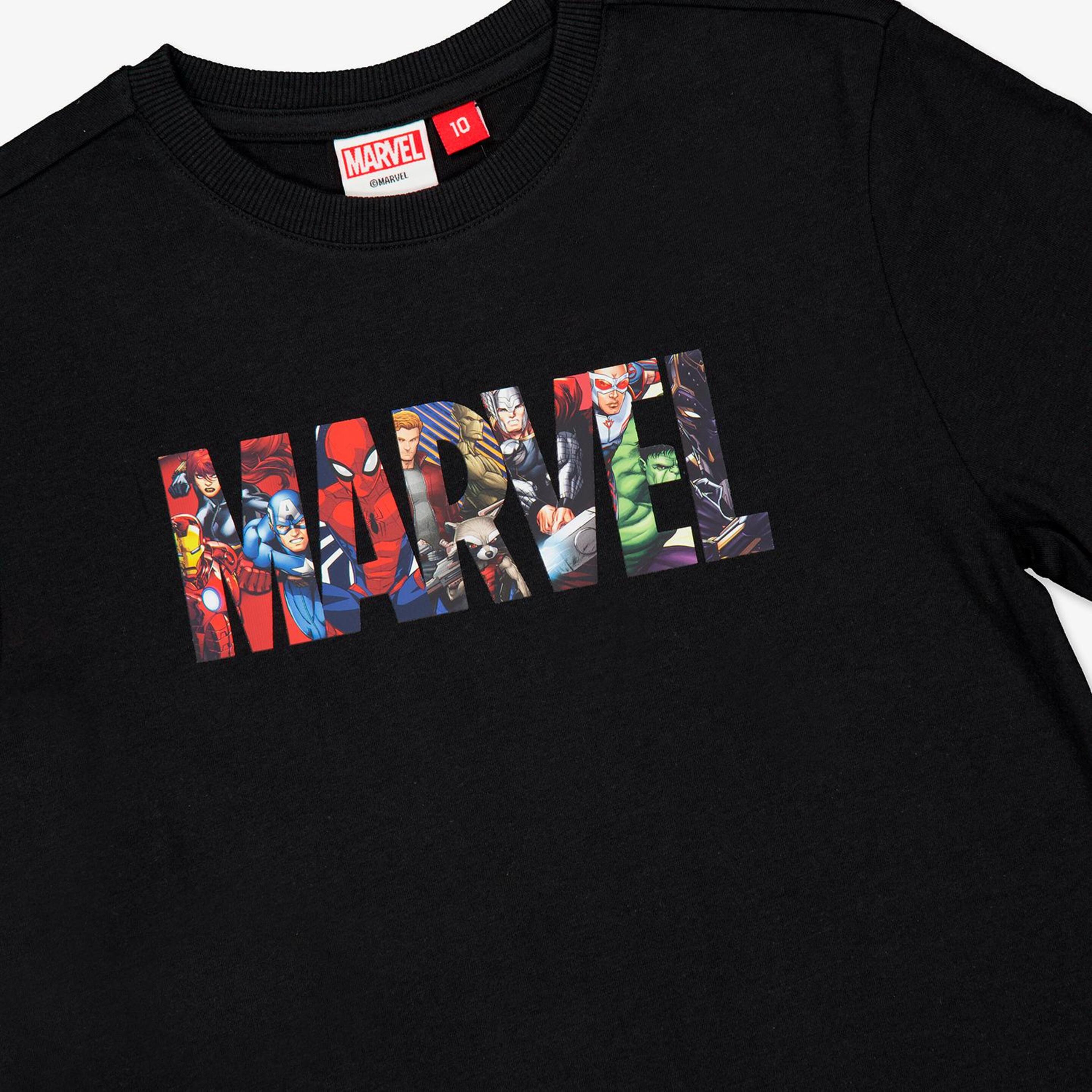 Camiseta Avengers - Negro - Camiseta Niño Marvel