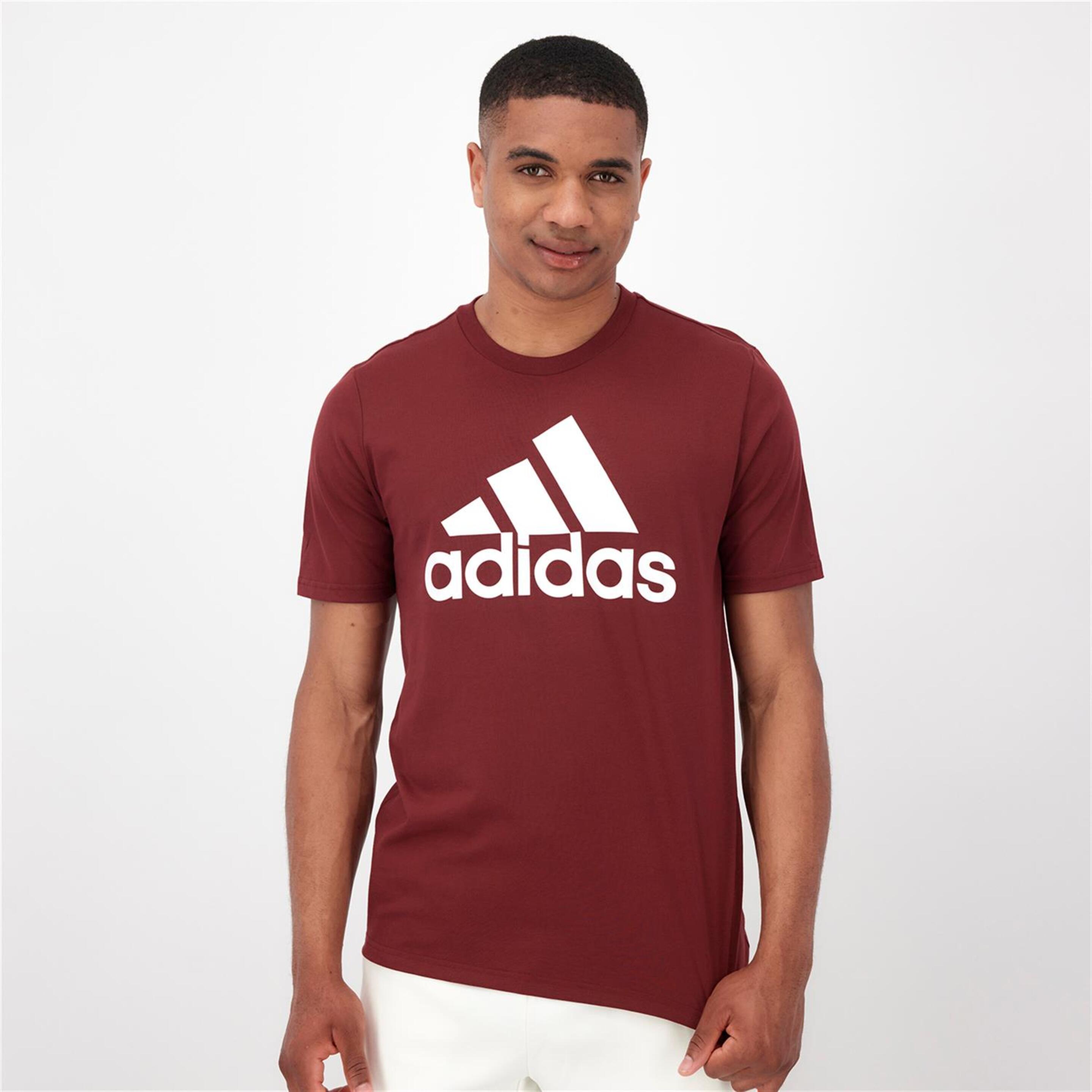 adidas 3S Multi - Rojo - Camiseta Hombre  | Sprinter