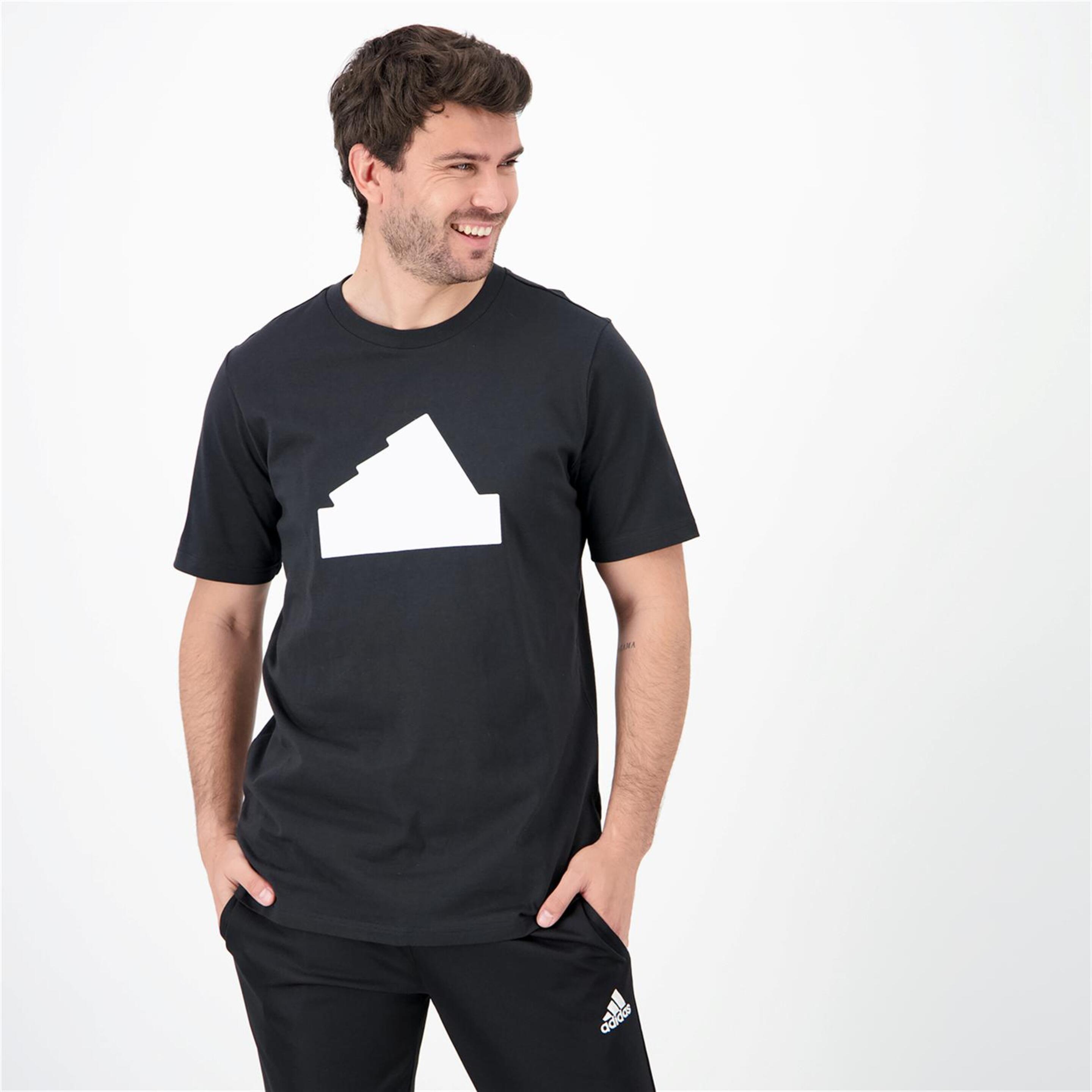 adidas Future Icon - negro - T-shirt Homem