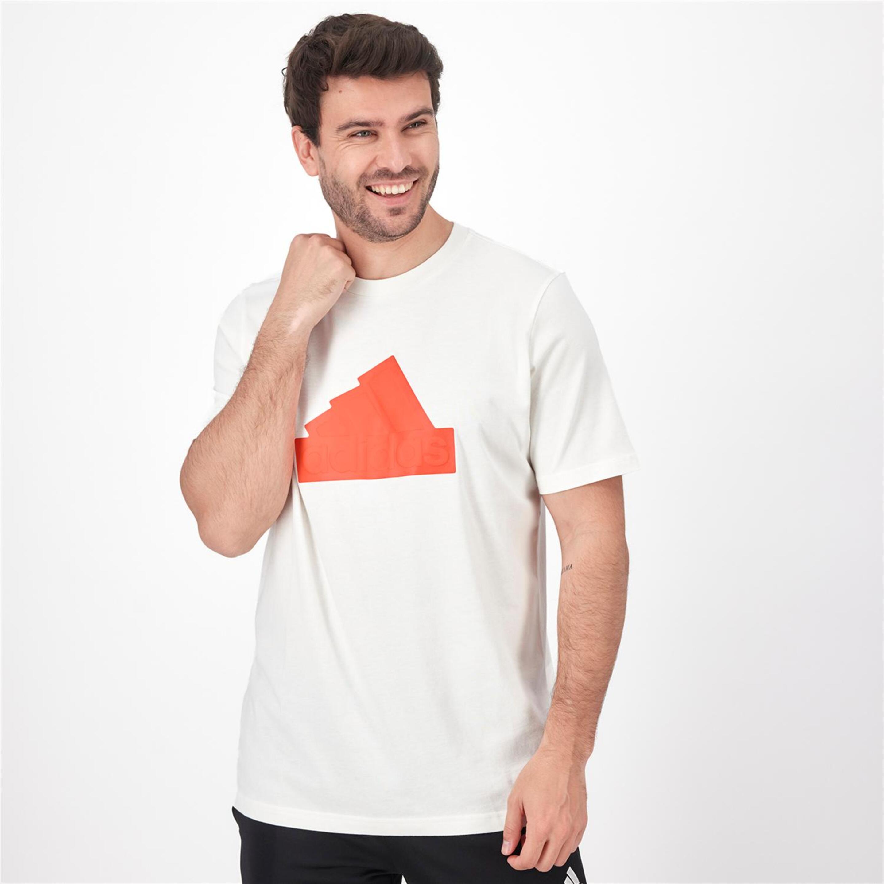 adidas Future Icon - Blanco - Camiseta Hombre  | Sprinter