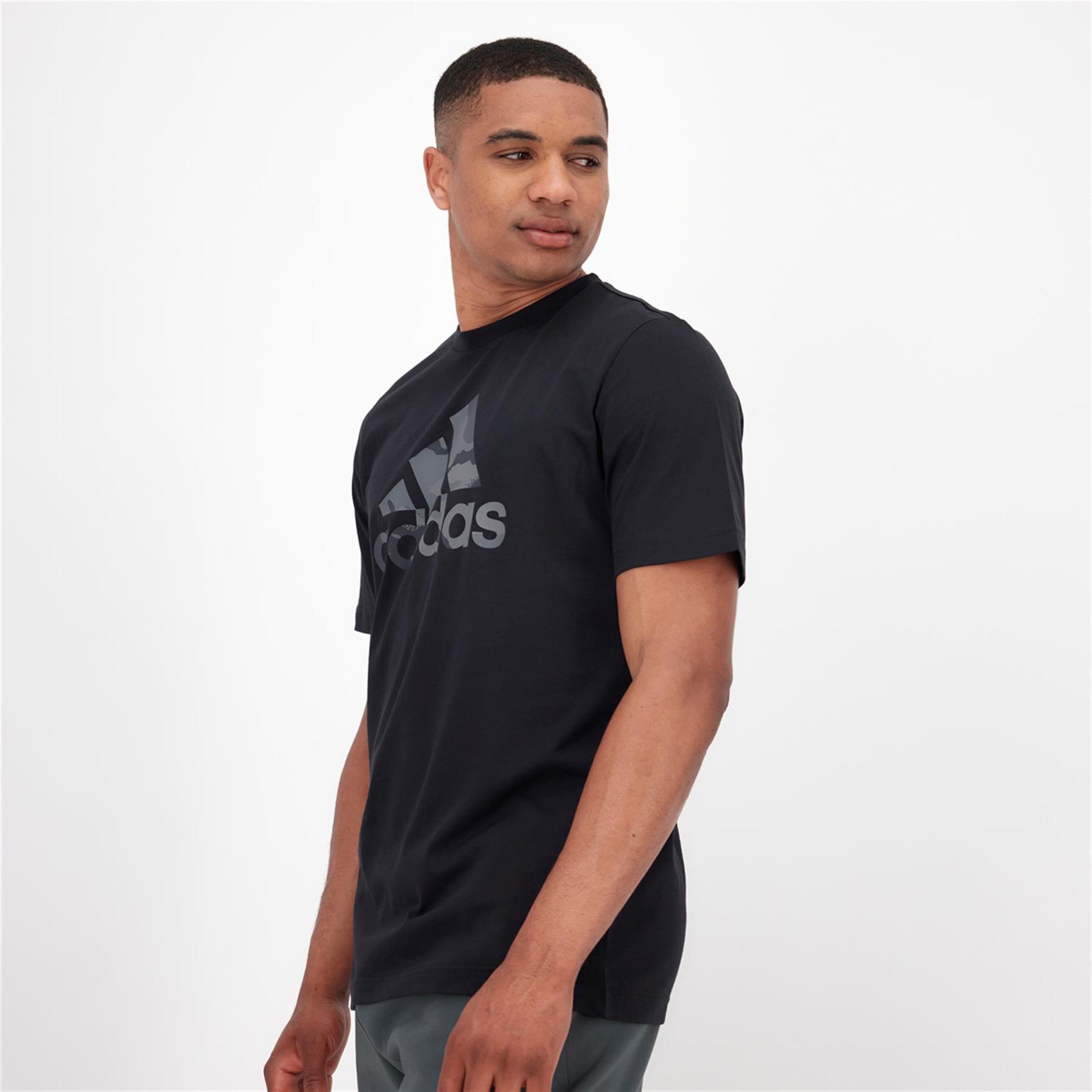 Camiseta adidas - Negro - Camiseta Hombre  | Sprinter