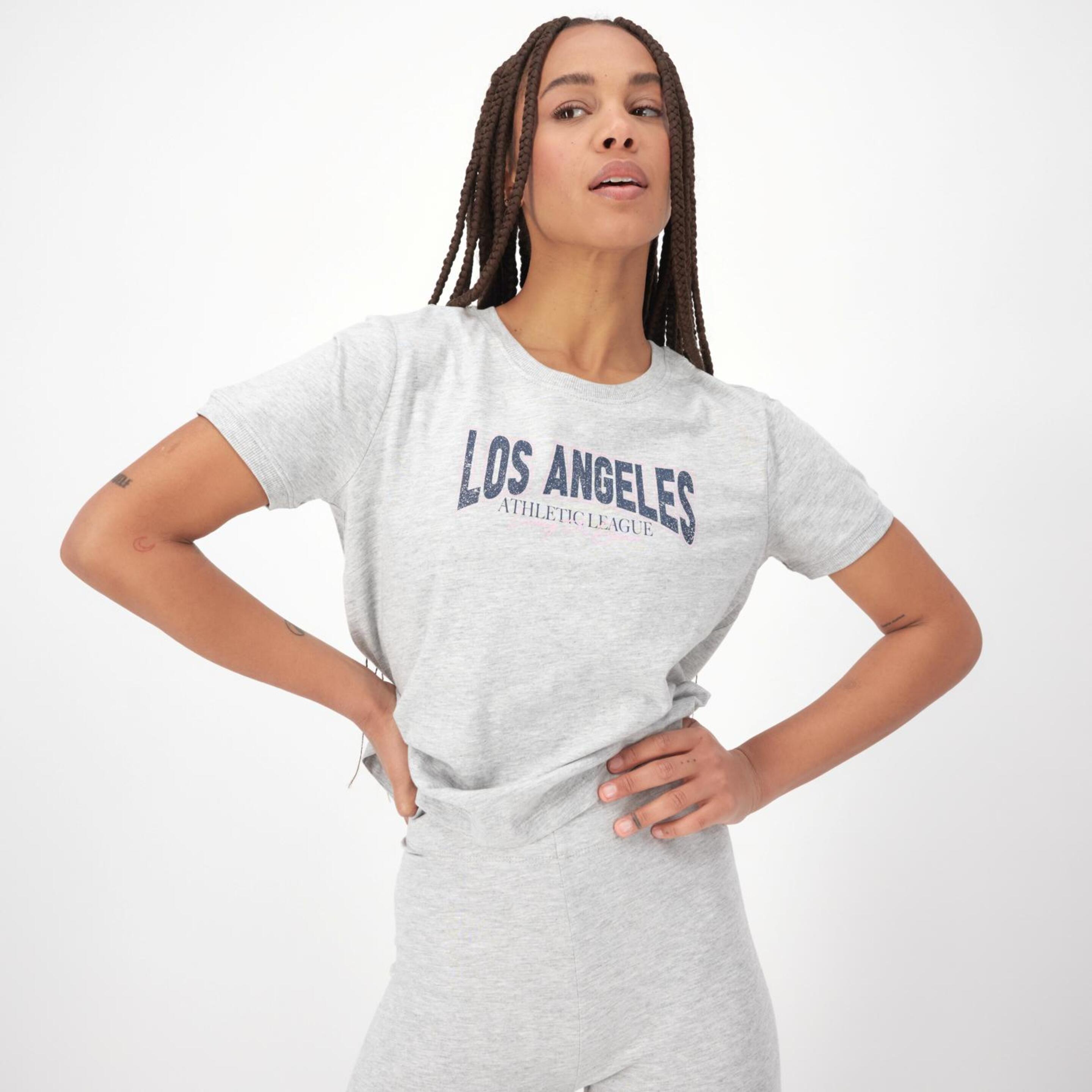 Up Stamps - Cinza - T-shirt Mulher | Sport Zone
