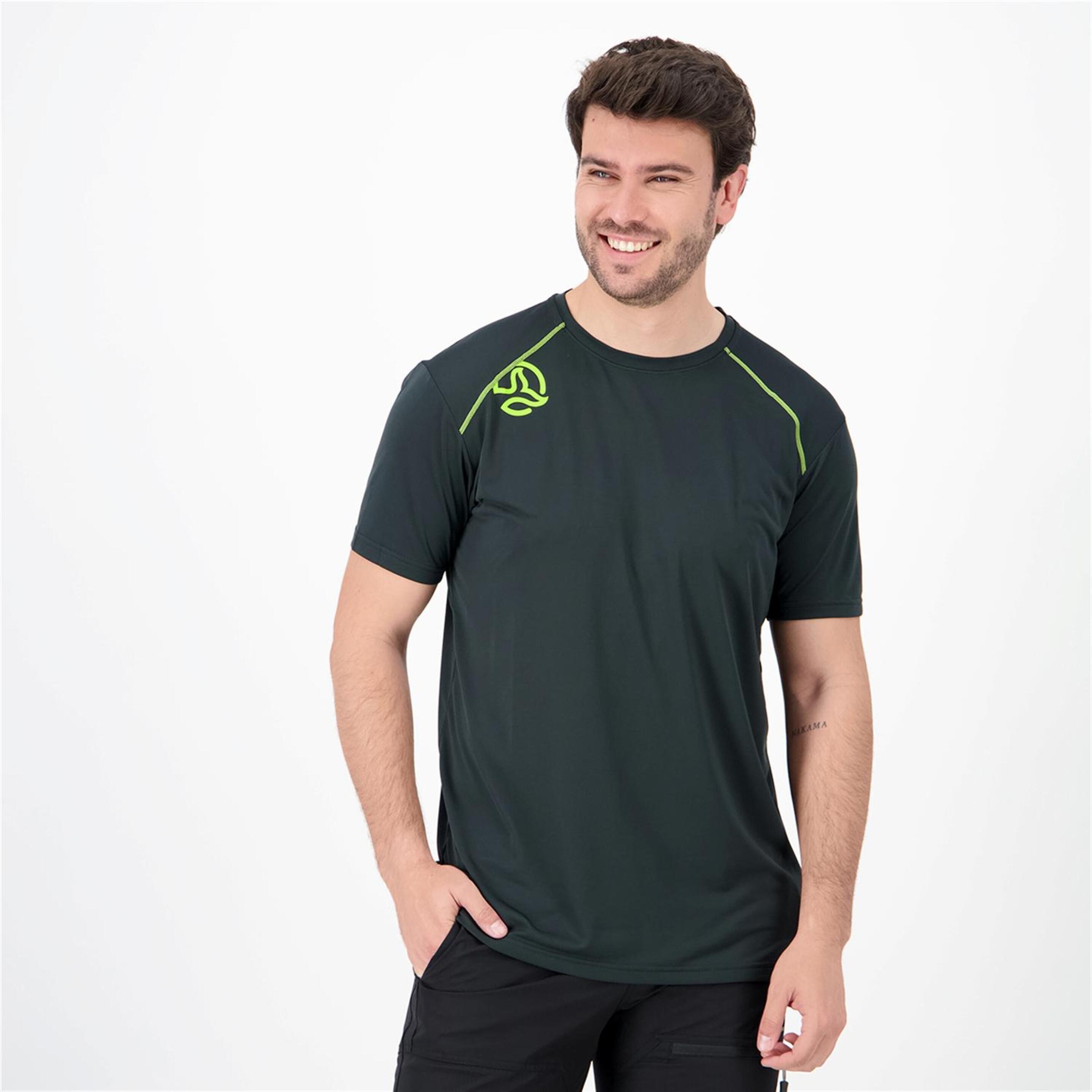 Ternua Forbet - negro - T-shirt Montanha Homem