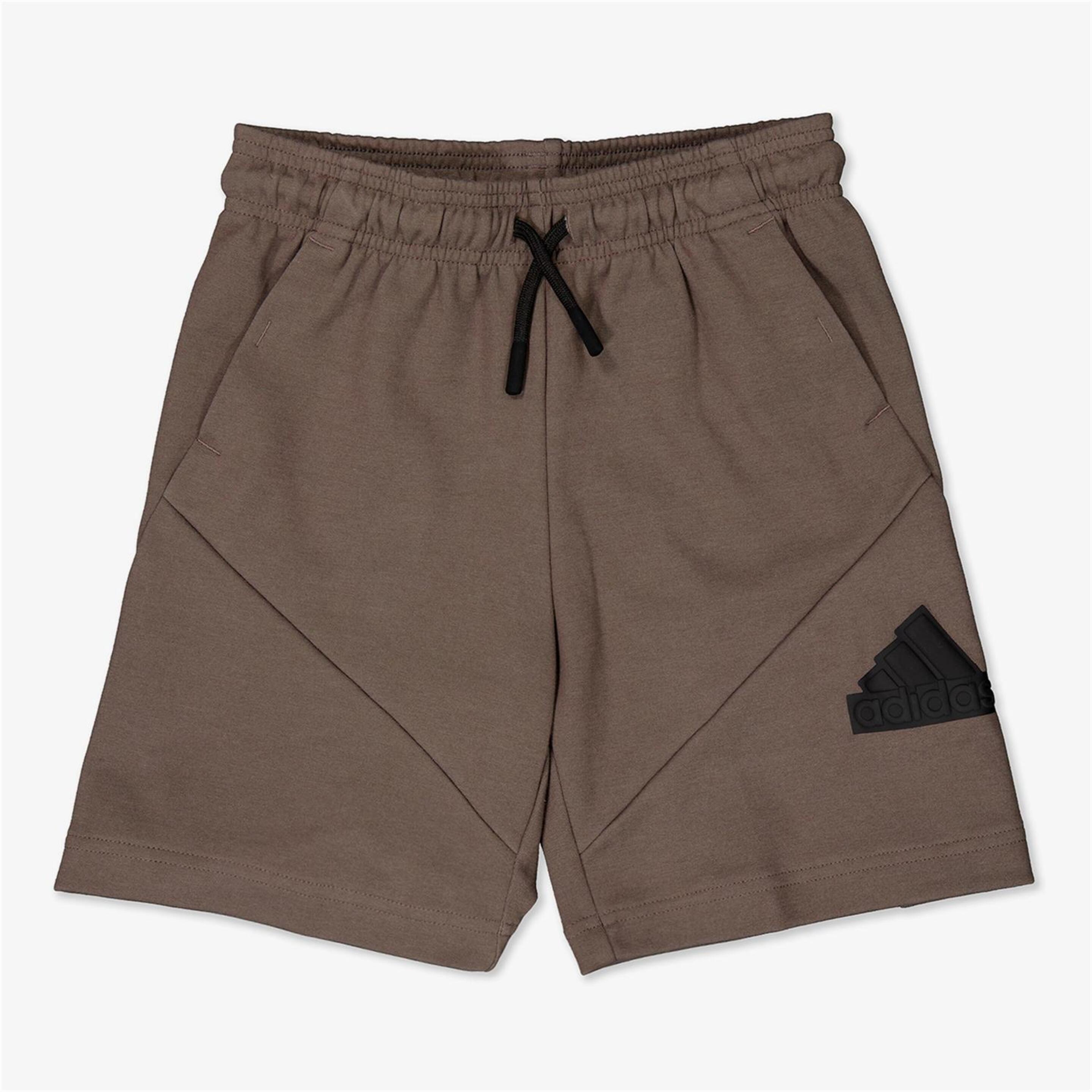 Pantalón Corto adidas - marron - Bermuda Niño