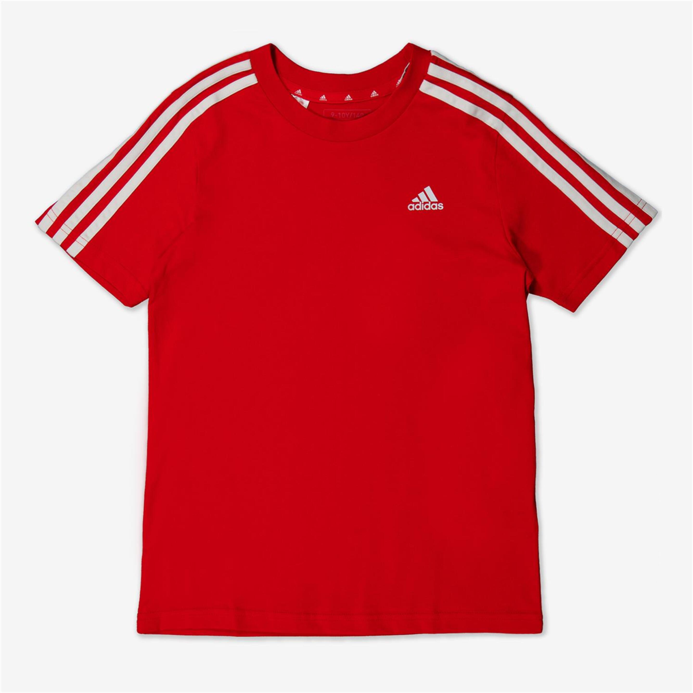 Camiseta adidas - Rojo - Camiseta Junior  | Sprinter