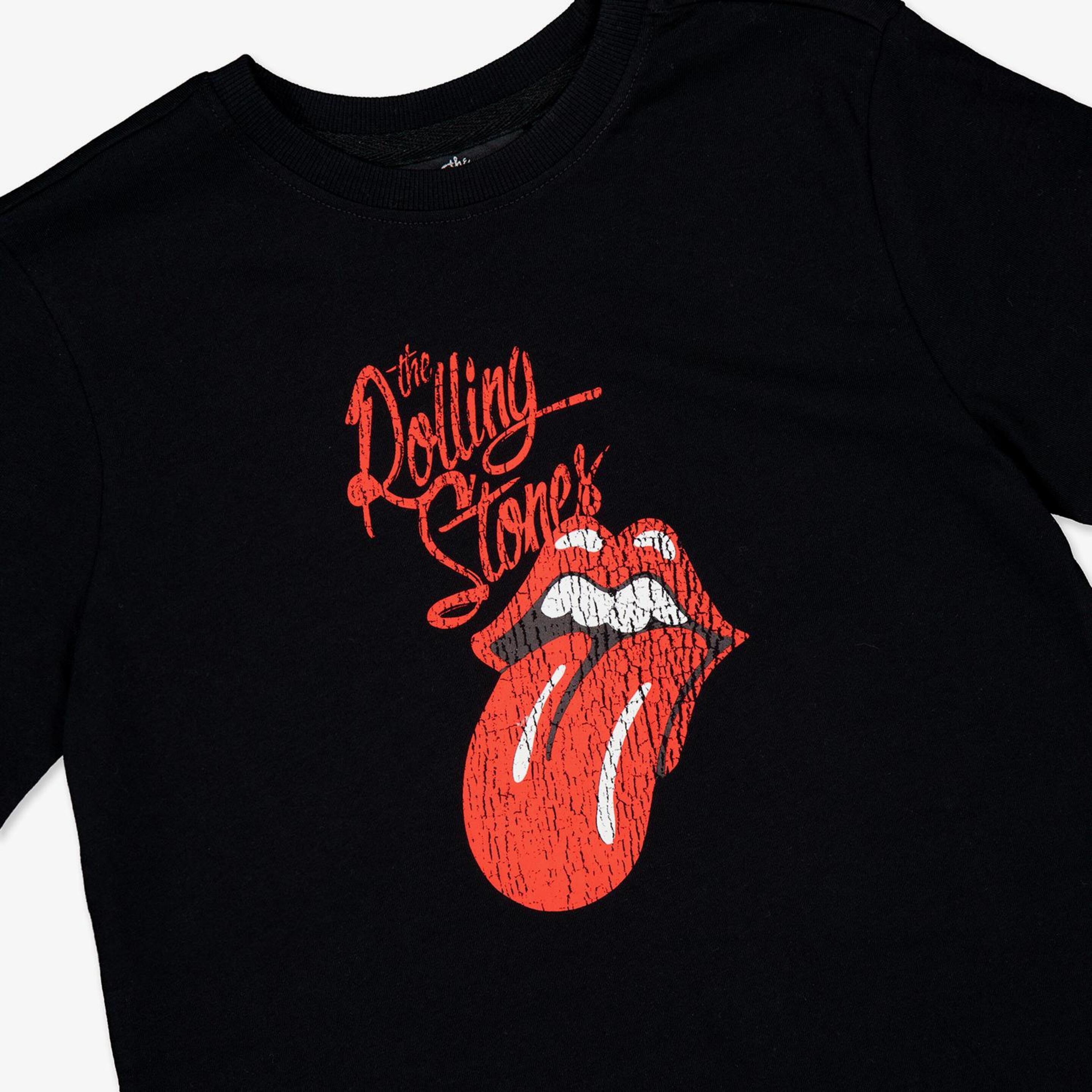 Camiseta Rolling Stones - Negro - Camiseta Niño