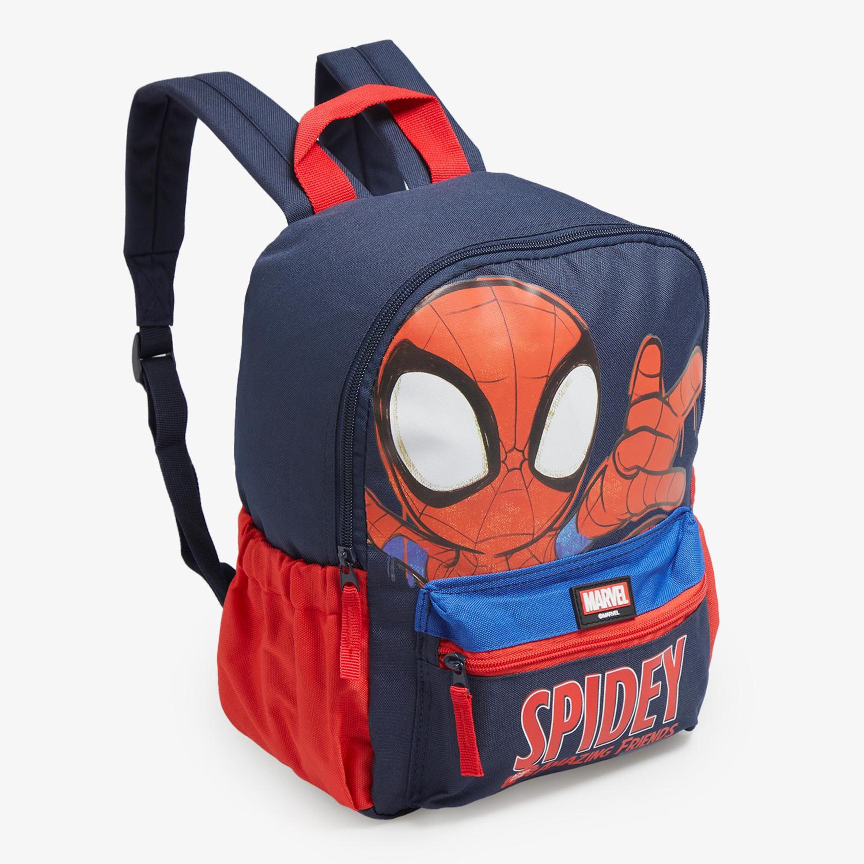 Minimochila Spiderman - azul - Minimochila Junior Marvel 9 L