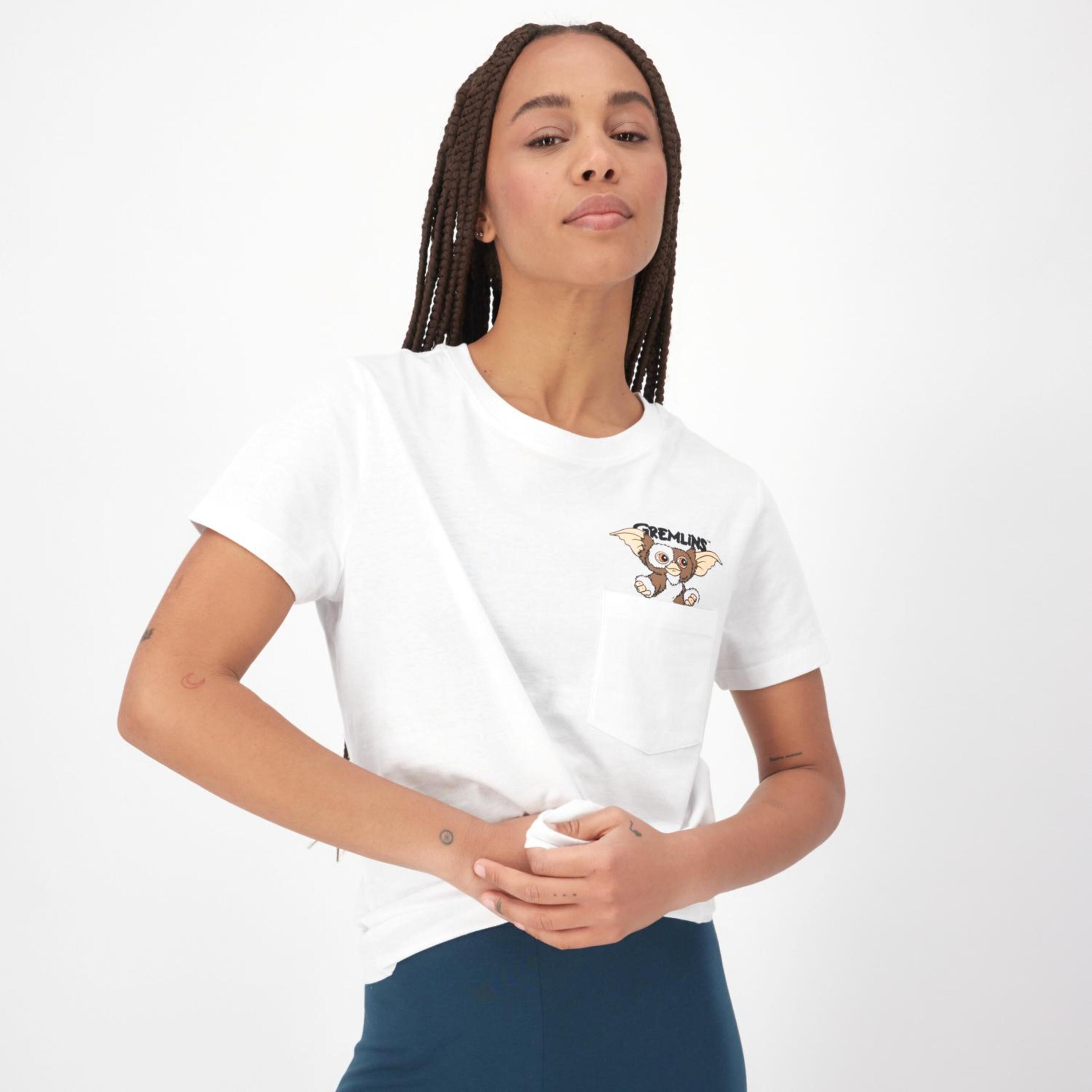 Camiseta Gremlins - blanco - Camiseta Mujer
