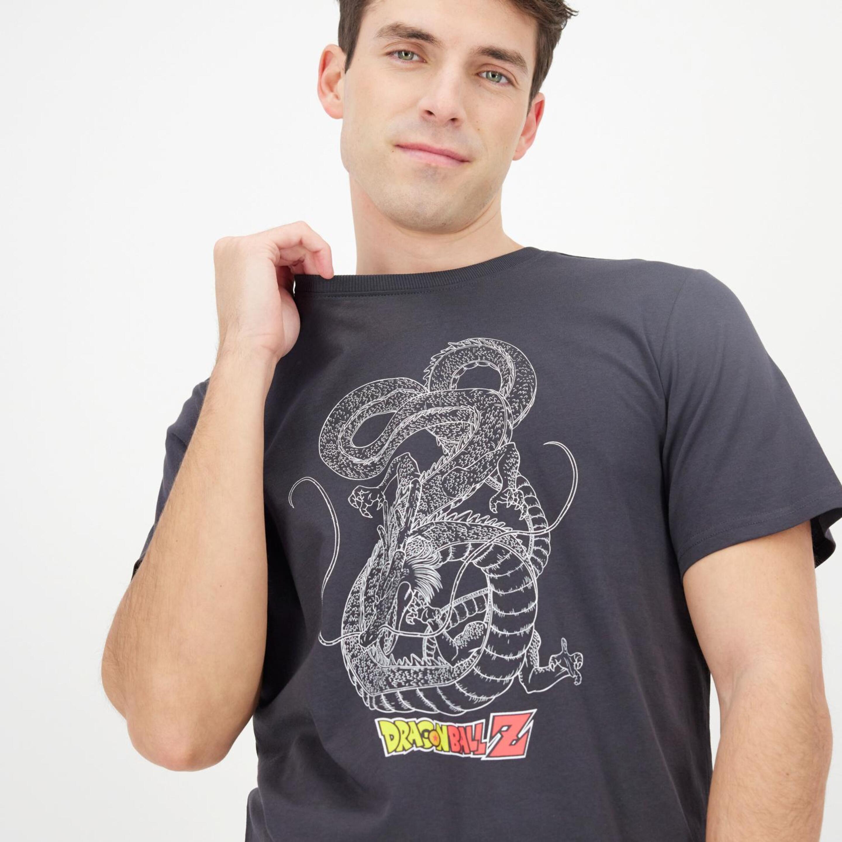 Camiseta Shenron - Antracita - Camiseta Hombre Dragon Ball