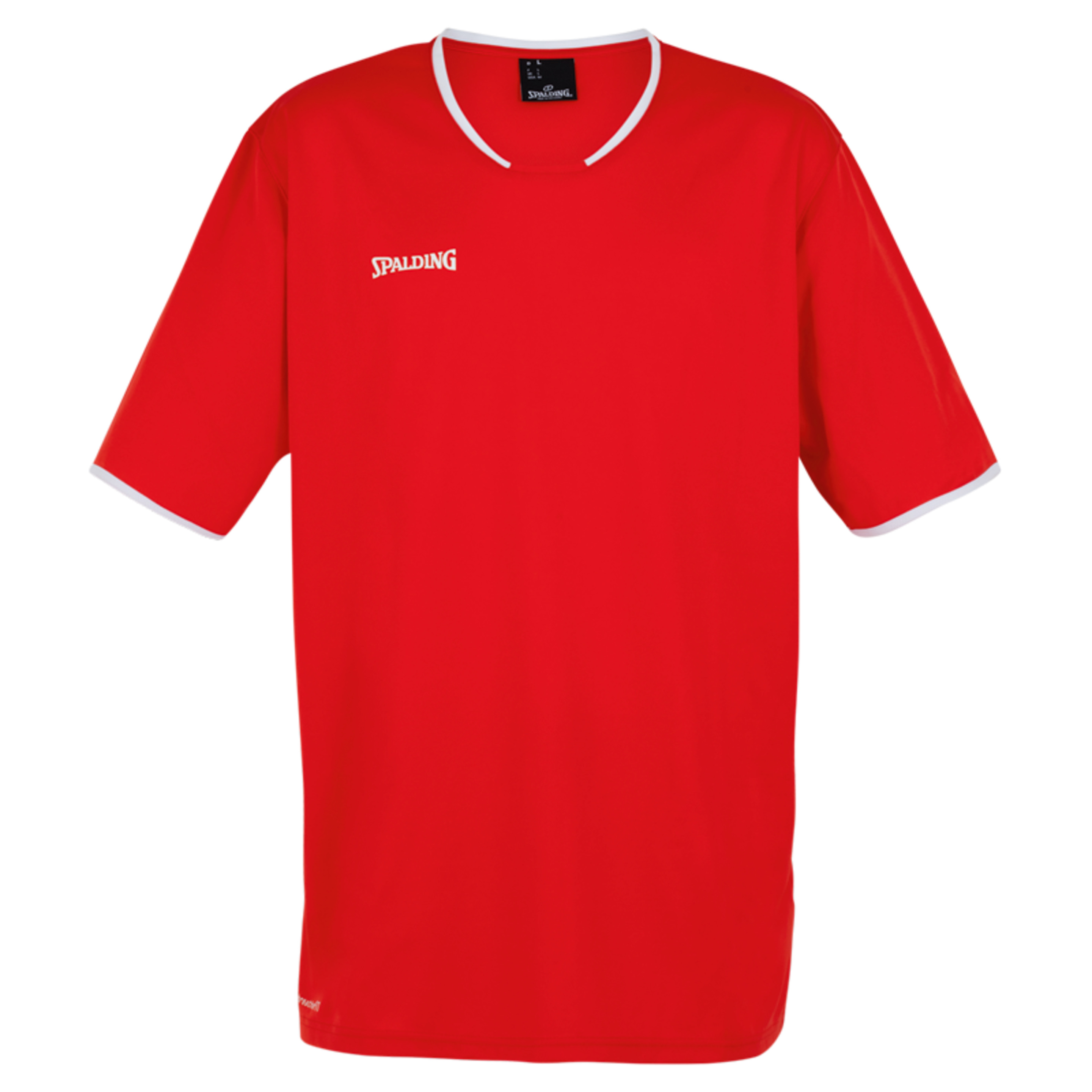 Move Shooting Shirt S/s Rojo/blanco Spalding - rojo - 