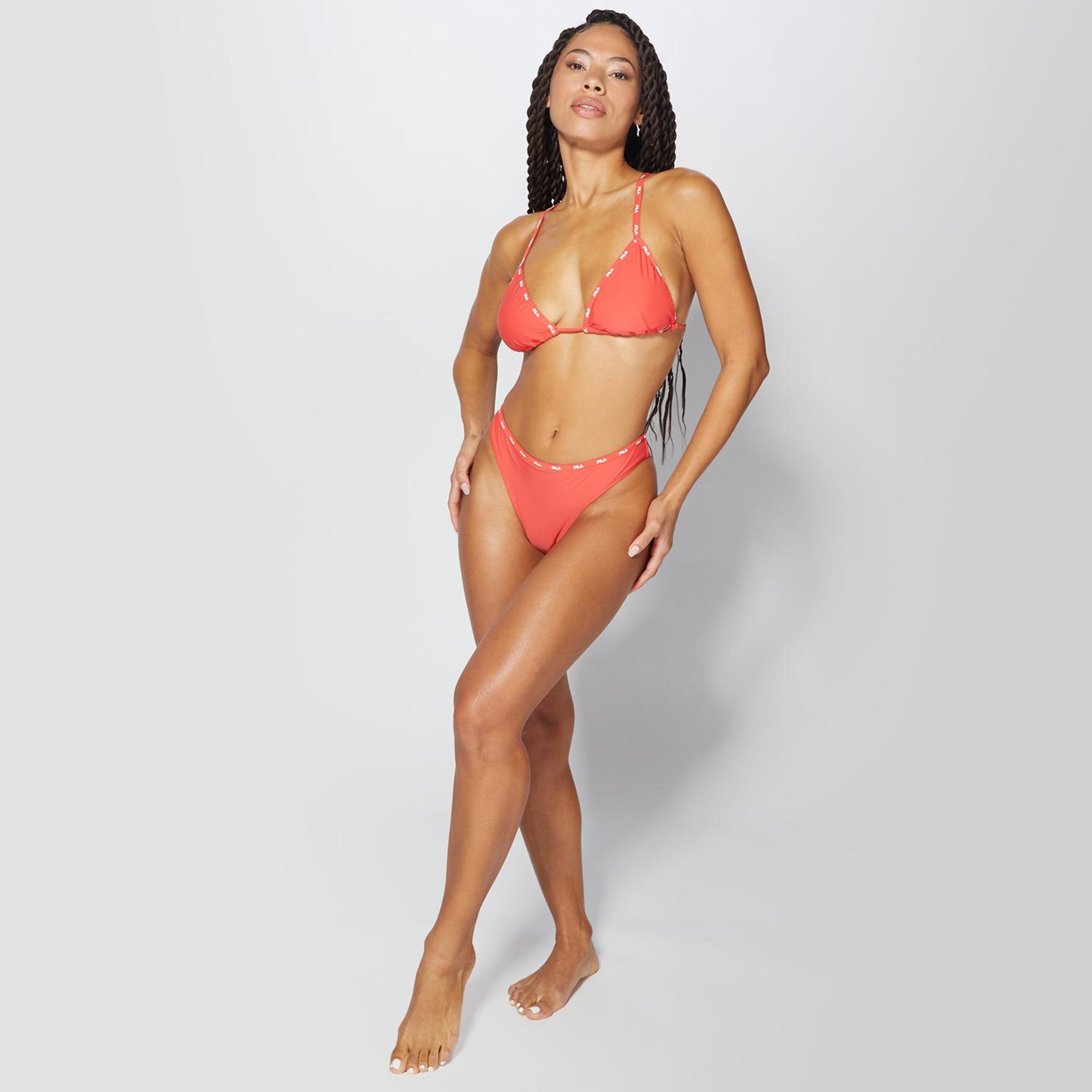 Braguita Bikini Fila - Rojo - Braguita Brasileña Mujer
