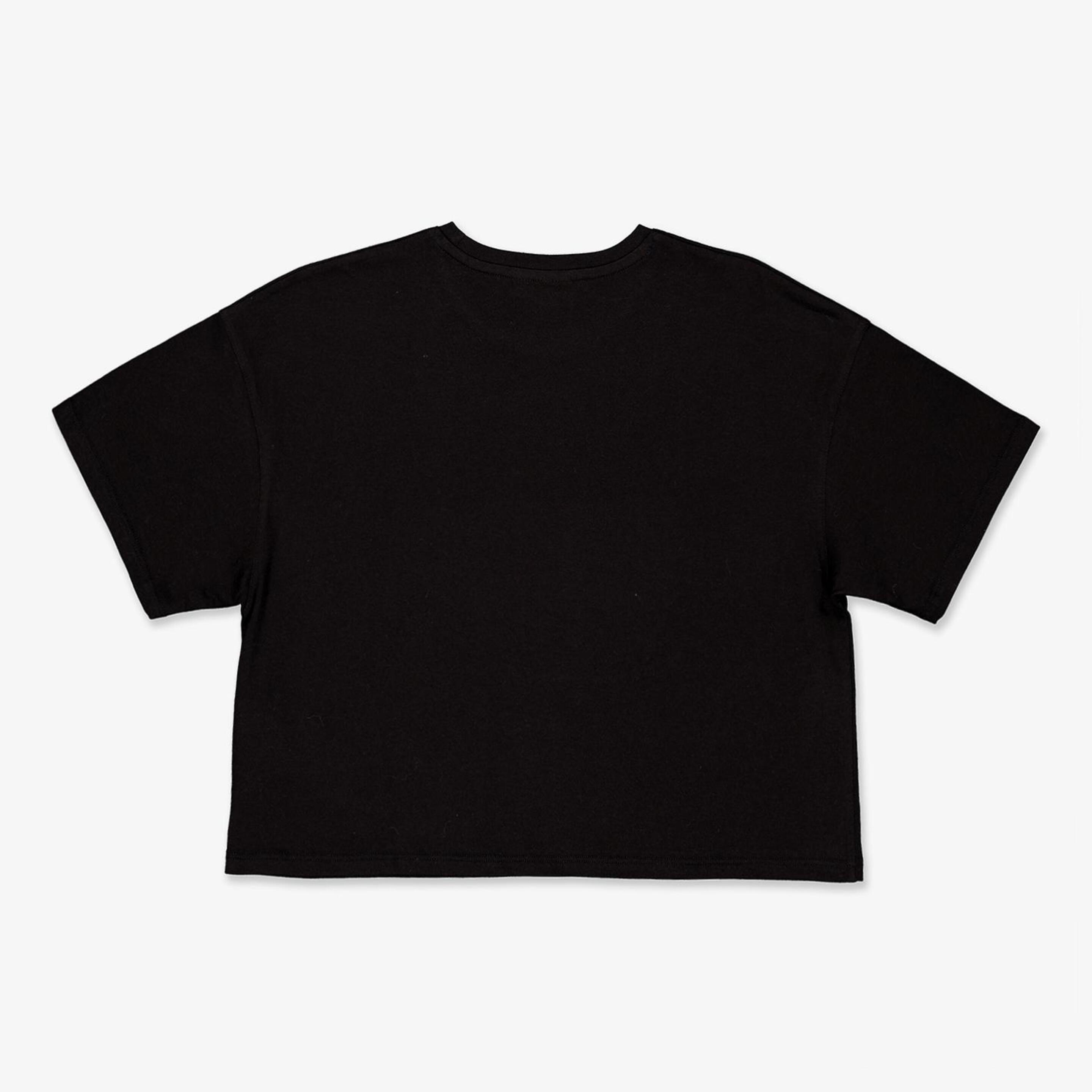 Camiseta Snoopy - Negro - Camiseta Crop Niña Peanuts