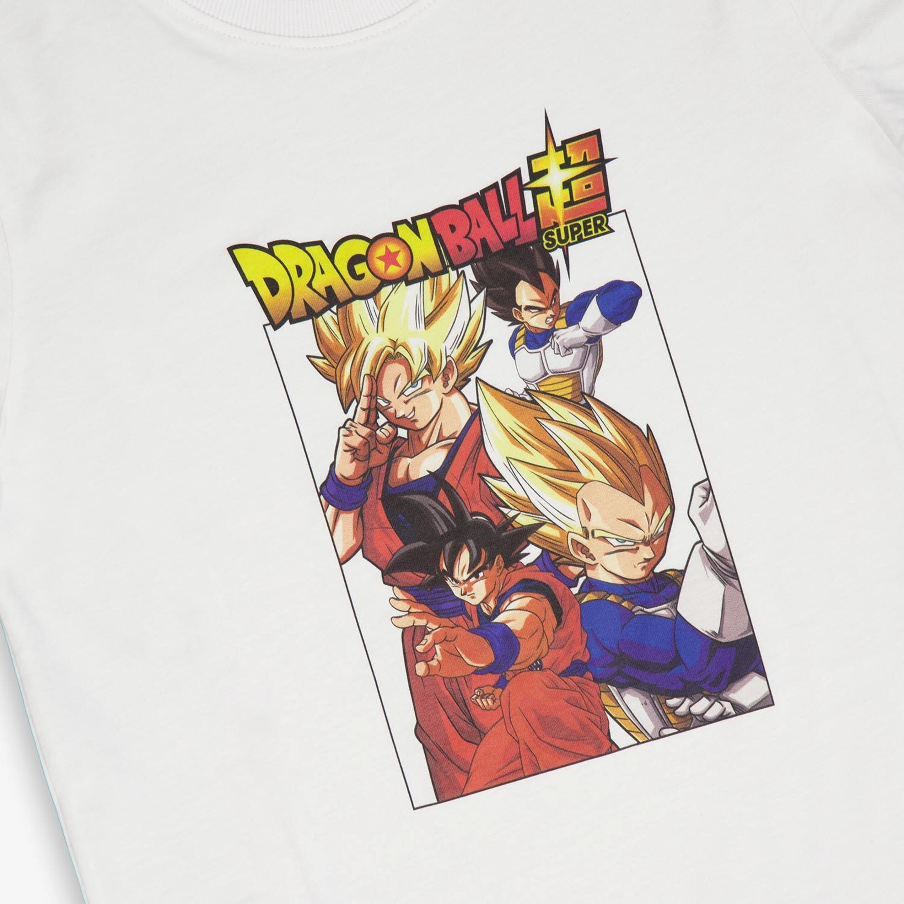 Camiseta Super Goku - Blanco - Camiseta Niño Dragon Ball