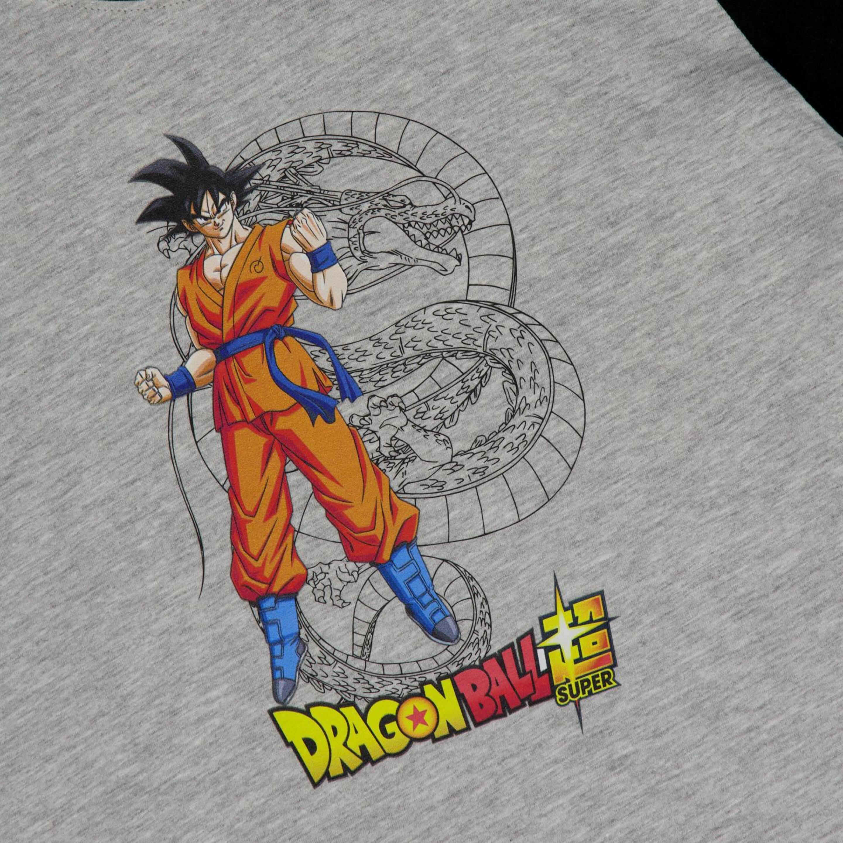 Camiseta Super Goku - Gris - Camiseta Niño Dragon Ball