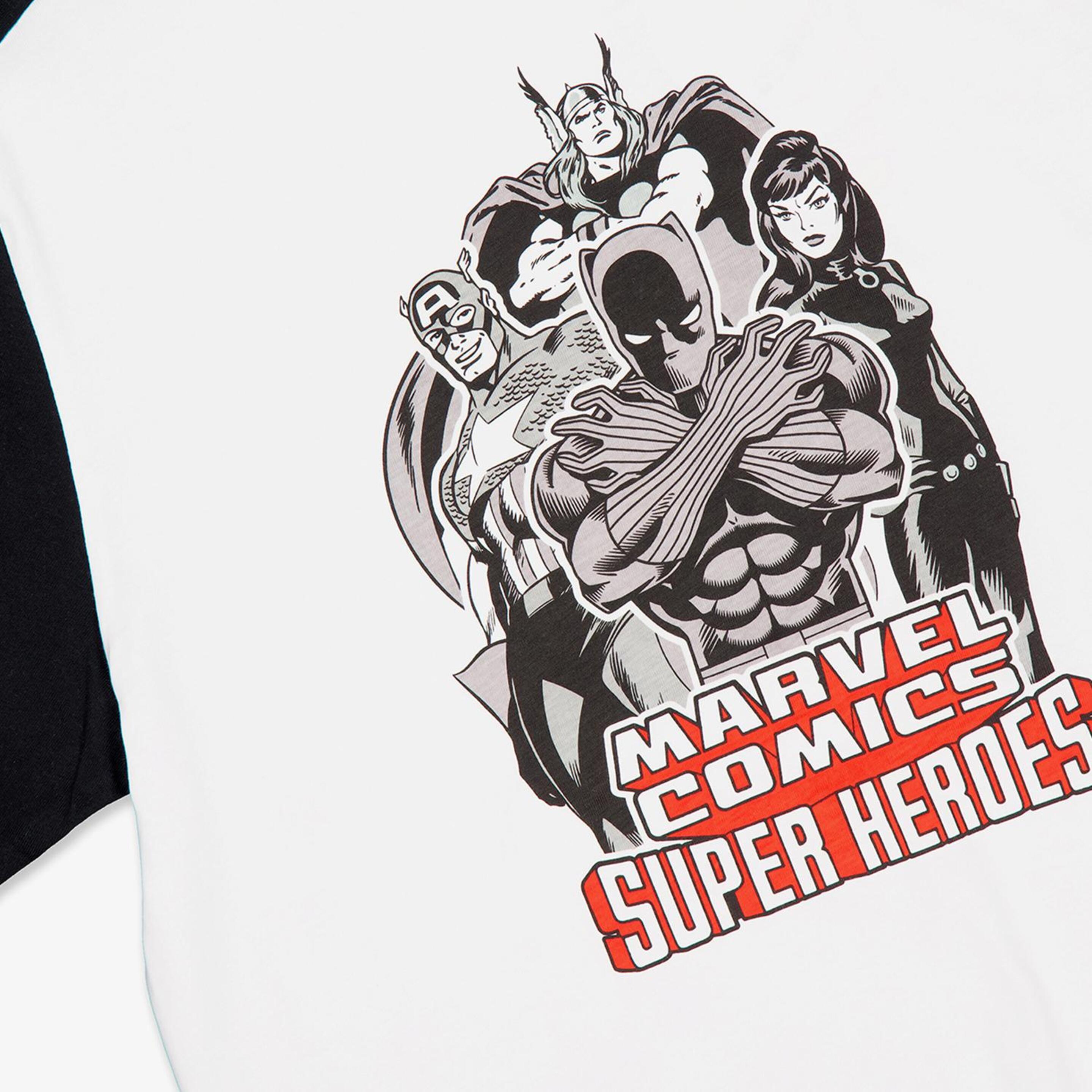 T-shirt Avengers - Branco - T-shirt Rapaz Marvel | Sport Zone