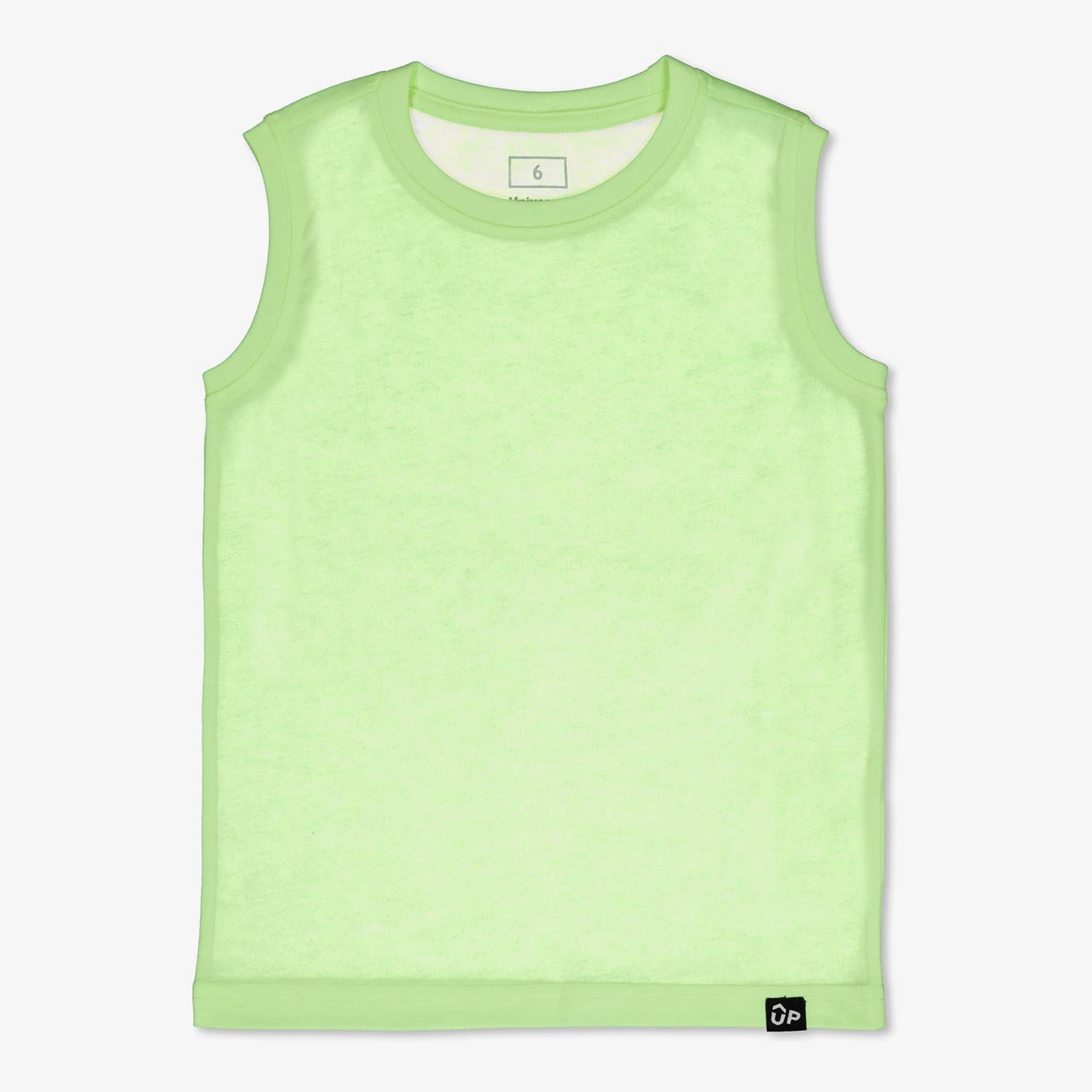 Camiseta Up - verde - Camiseta Tirantes Niño