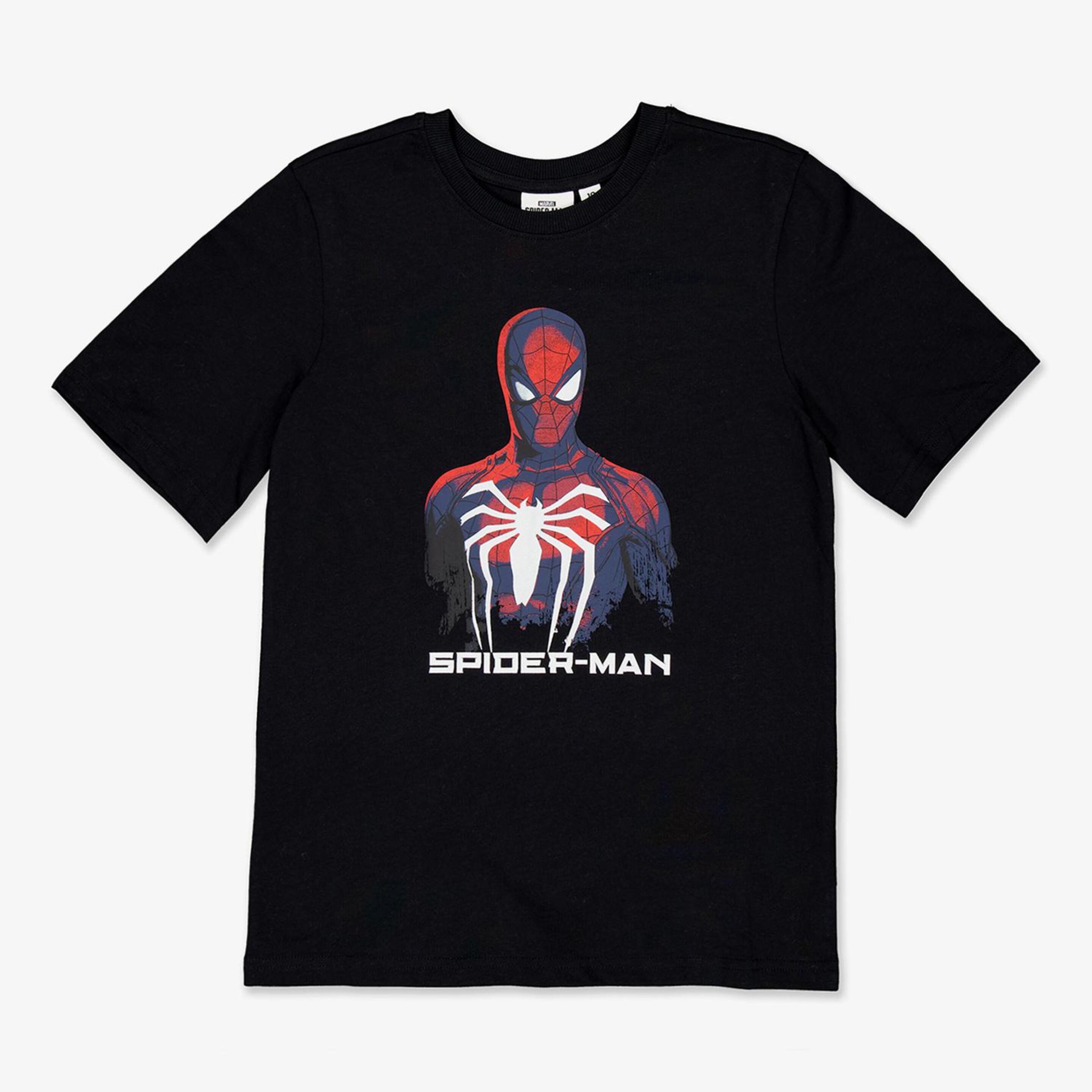 Camiseta Spiderman - negro - Camiseta Niño Marvel