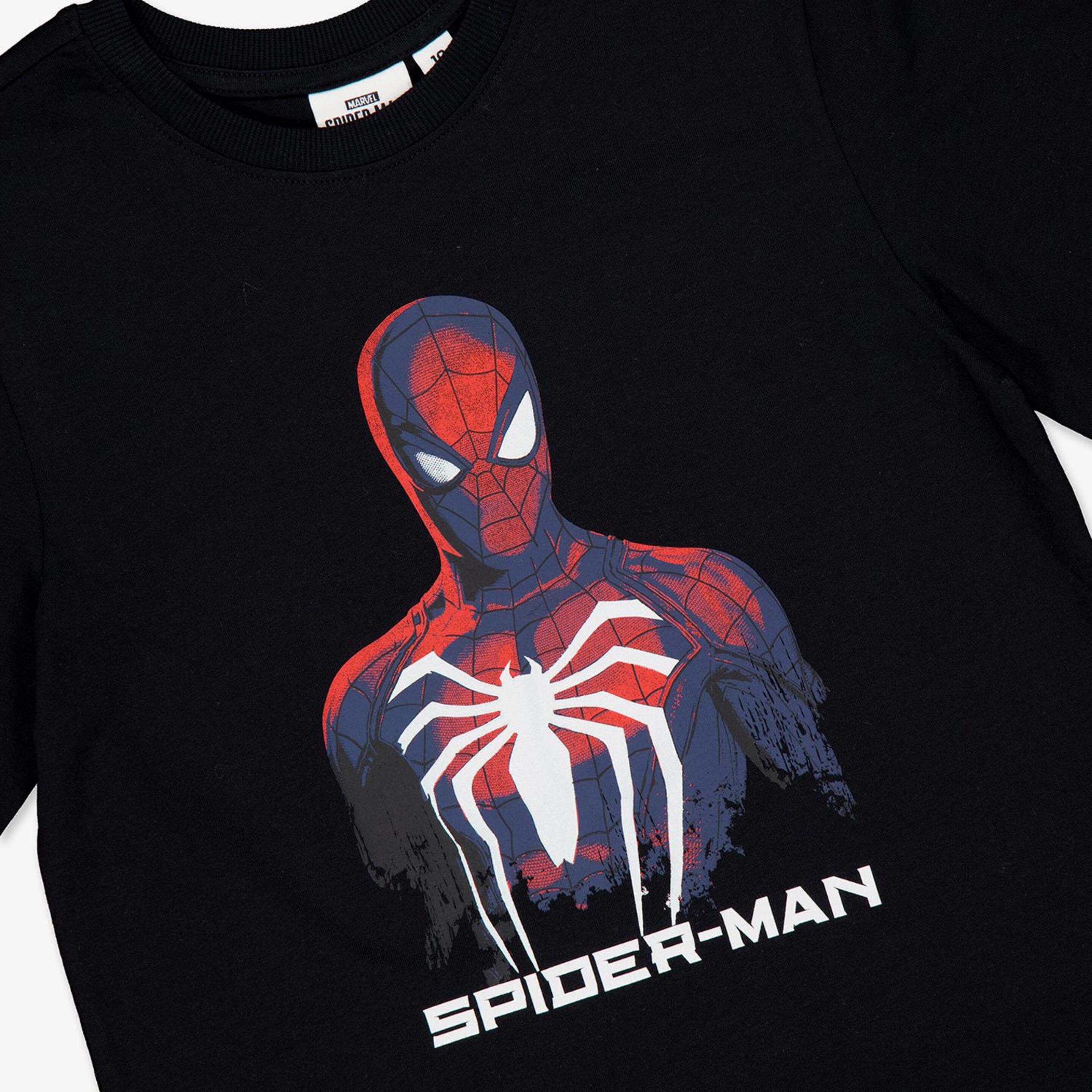 Camiseta Spiderman - Negro - Camiseta Niño Marvel