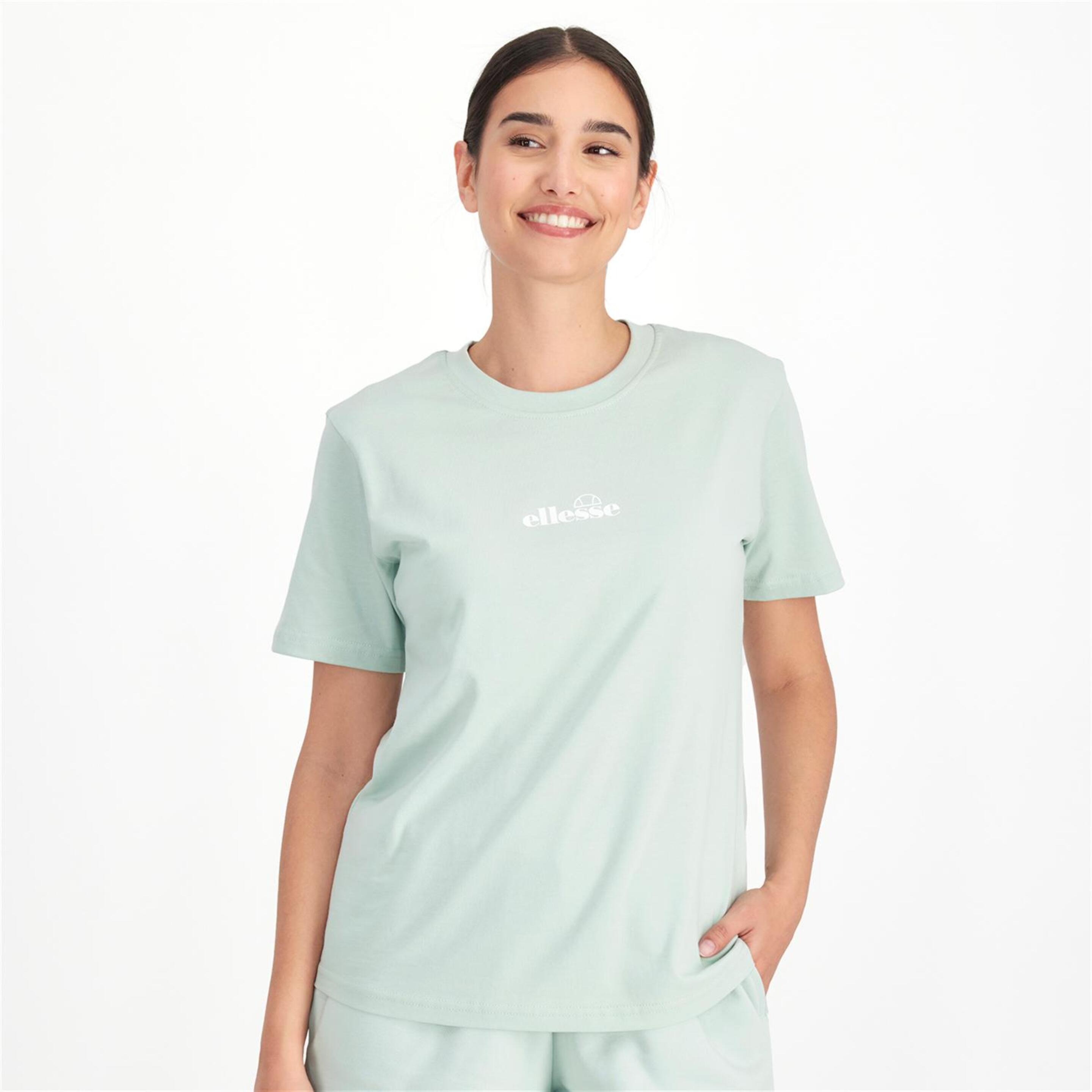 Ellesse Small Logo - verde - Camiseta Mujer