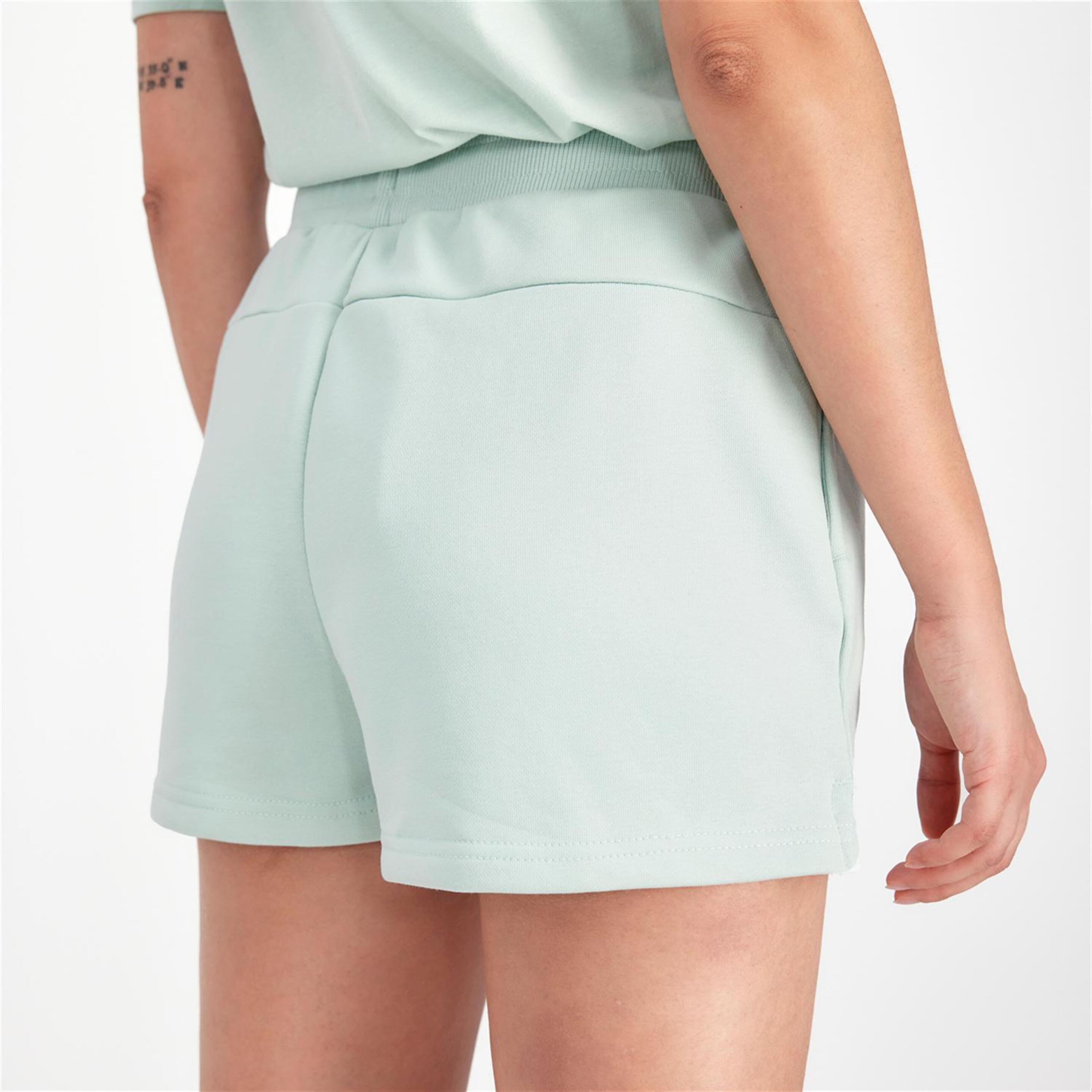 Ellesse Small Logo - Verde - Pantalón Corto Mujer