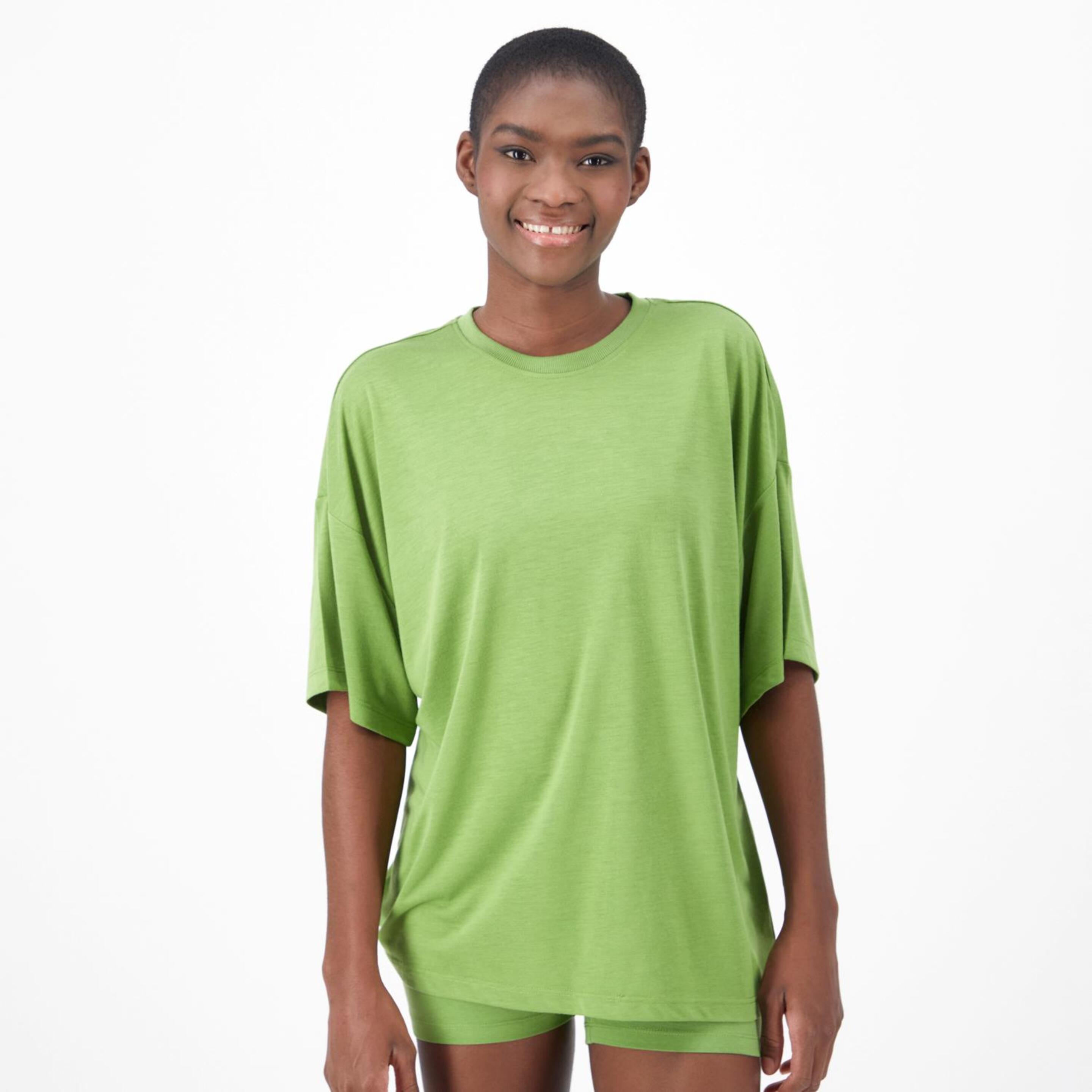 Up Basic - verde - Camiseta Oversize Mujer