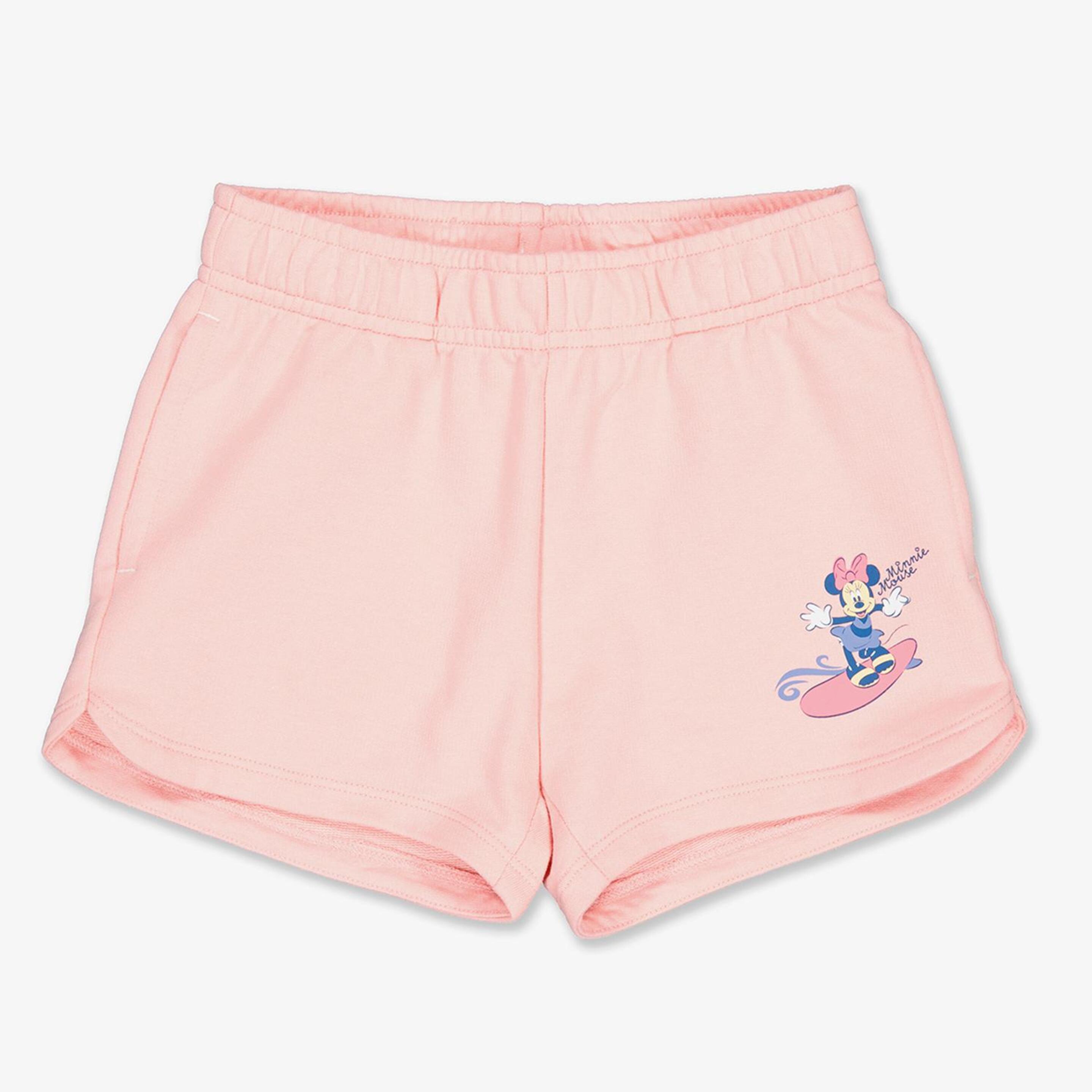 Pantalón Corto Mickey - rosa - Pantalón Niña Disney