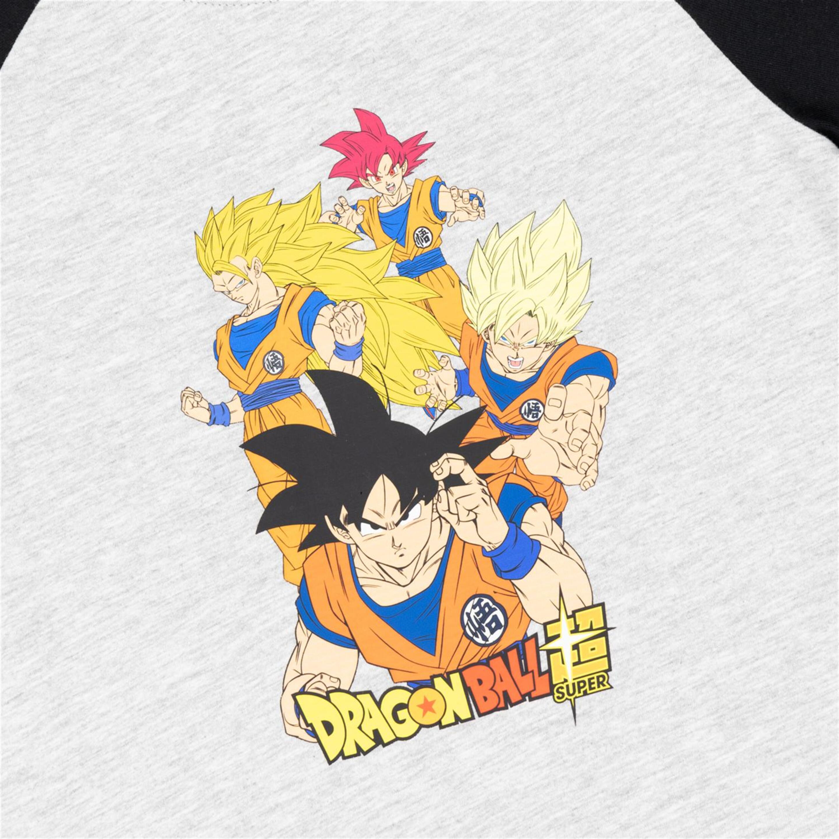 Camiseta Super Goku - Gris - Camiseta Niño Dragon Ball