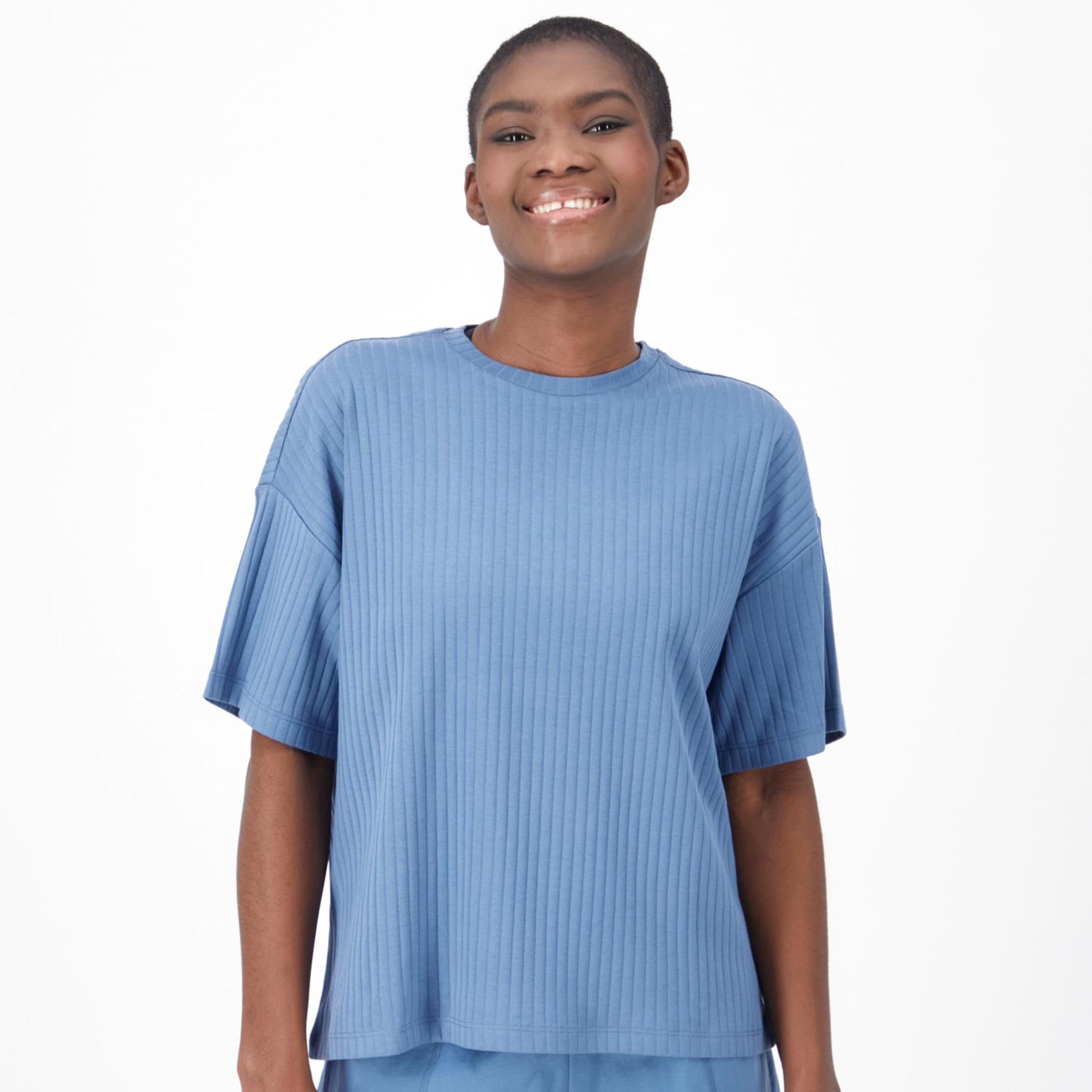 Camiseta Up - azul - Camiseta Oversize Mujer
