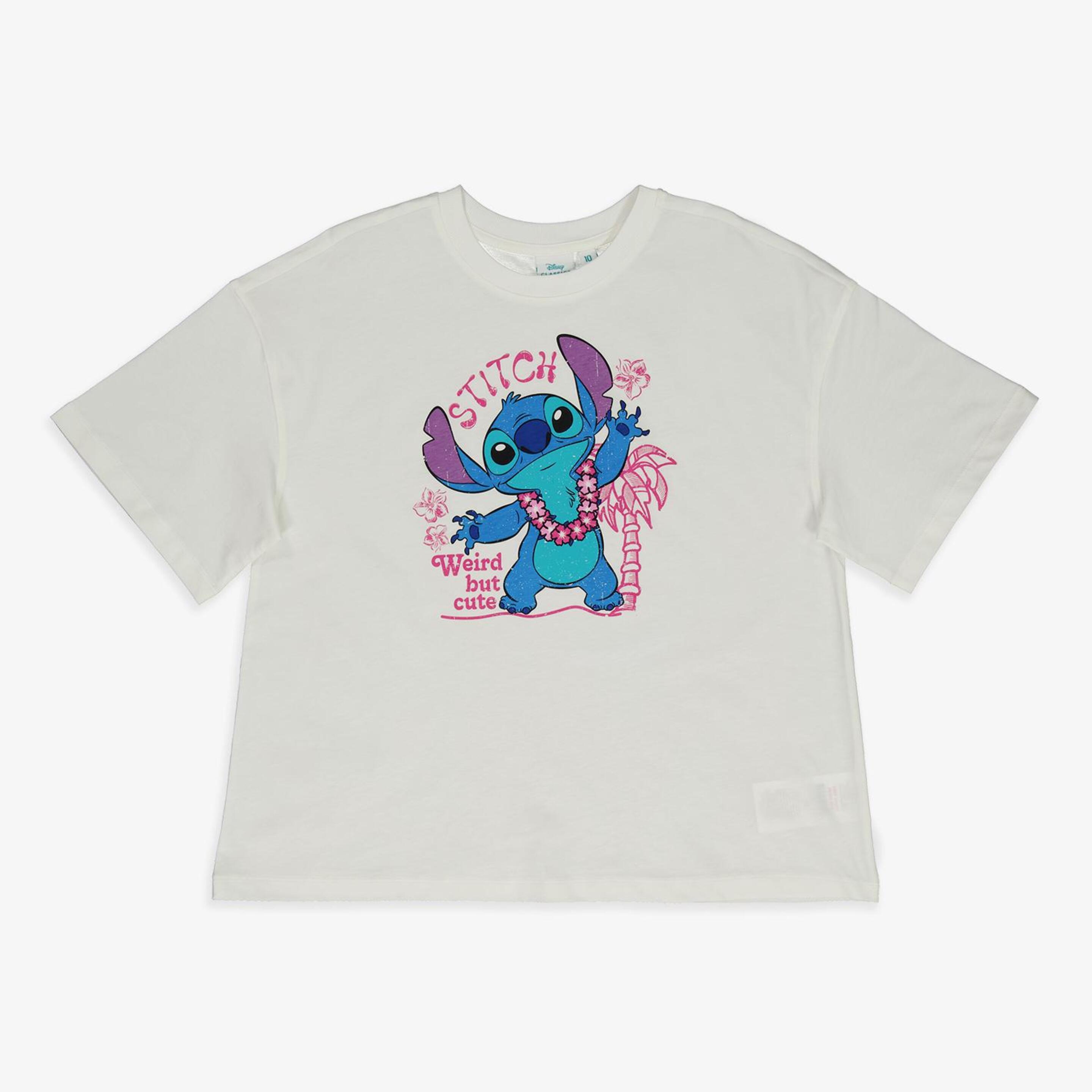Camiseta Lilo And Stitch - blanco - Camiseta Niña
