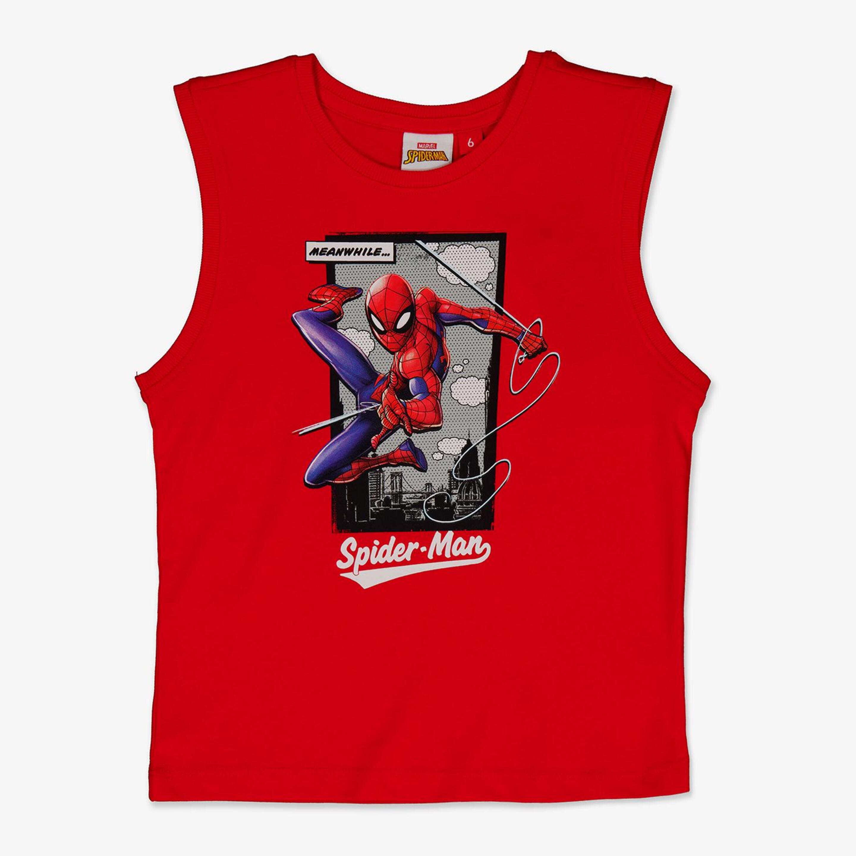 Camiseta Spiderman - rojo - Camiseta Niño Marvel