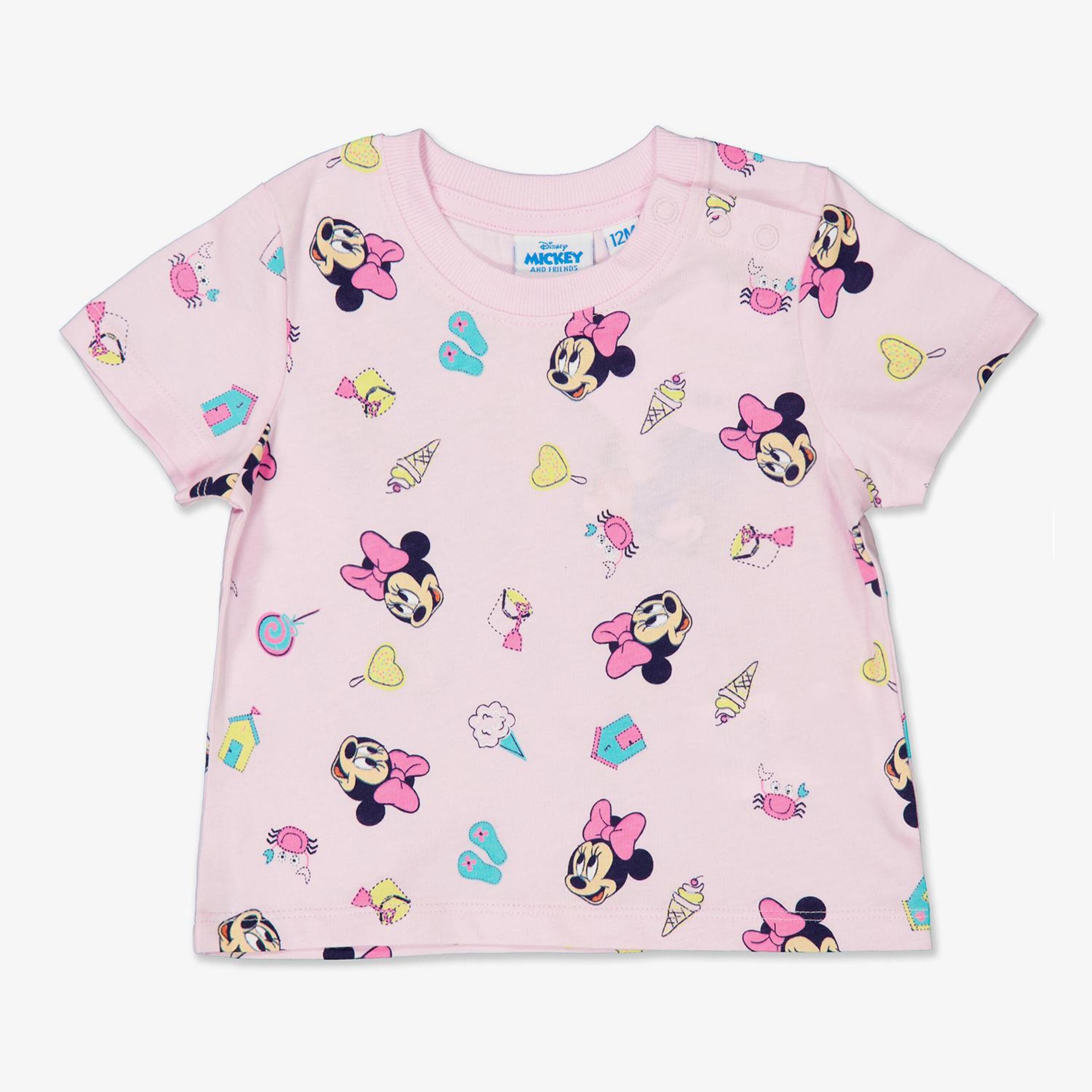 Conjunto Minnie - Rosa - Conjunto Bebé Disney