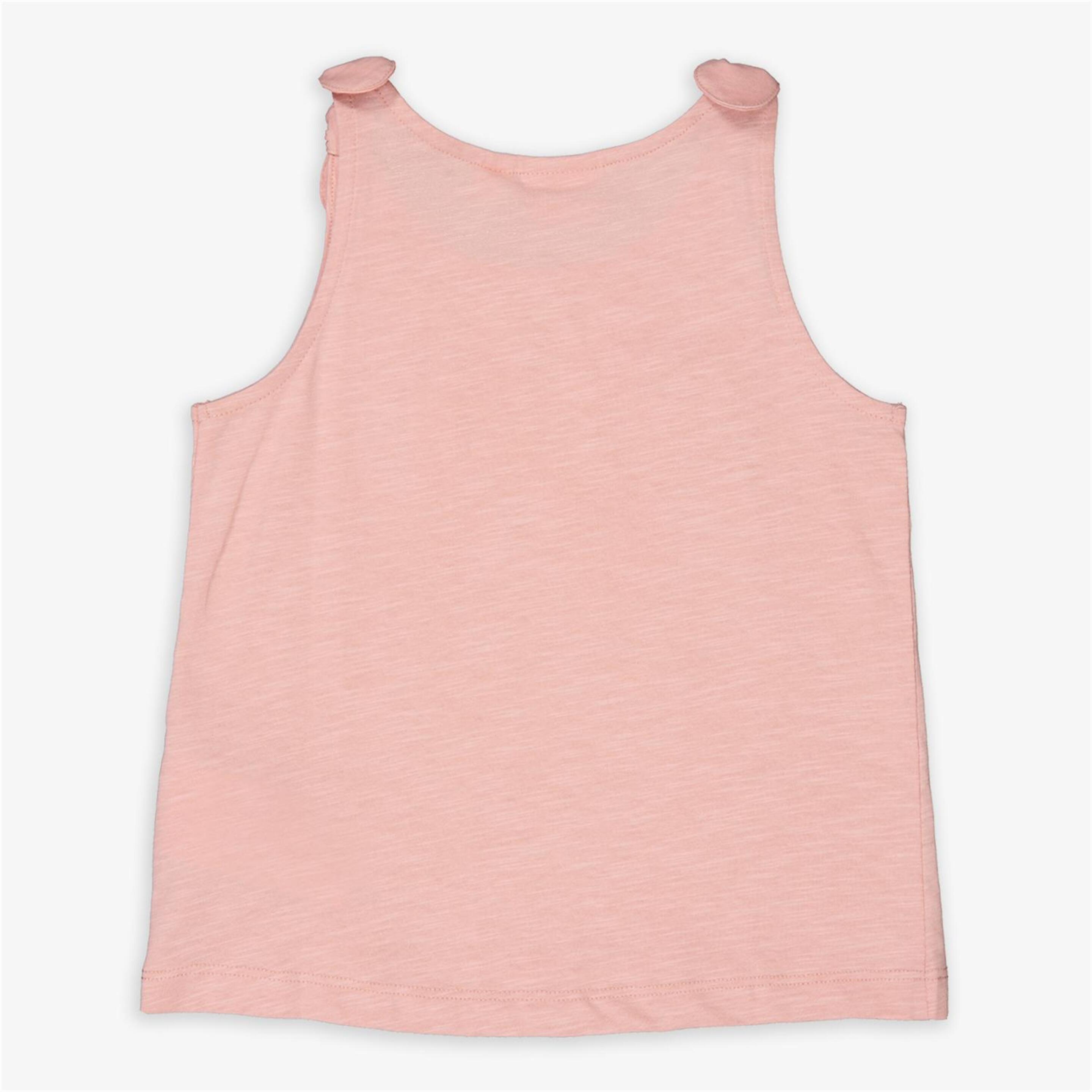 Camiseta Minnie - Rosa - Camiseta Tirantes Niña Disney
