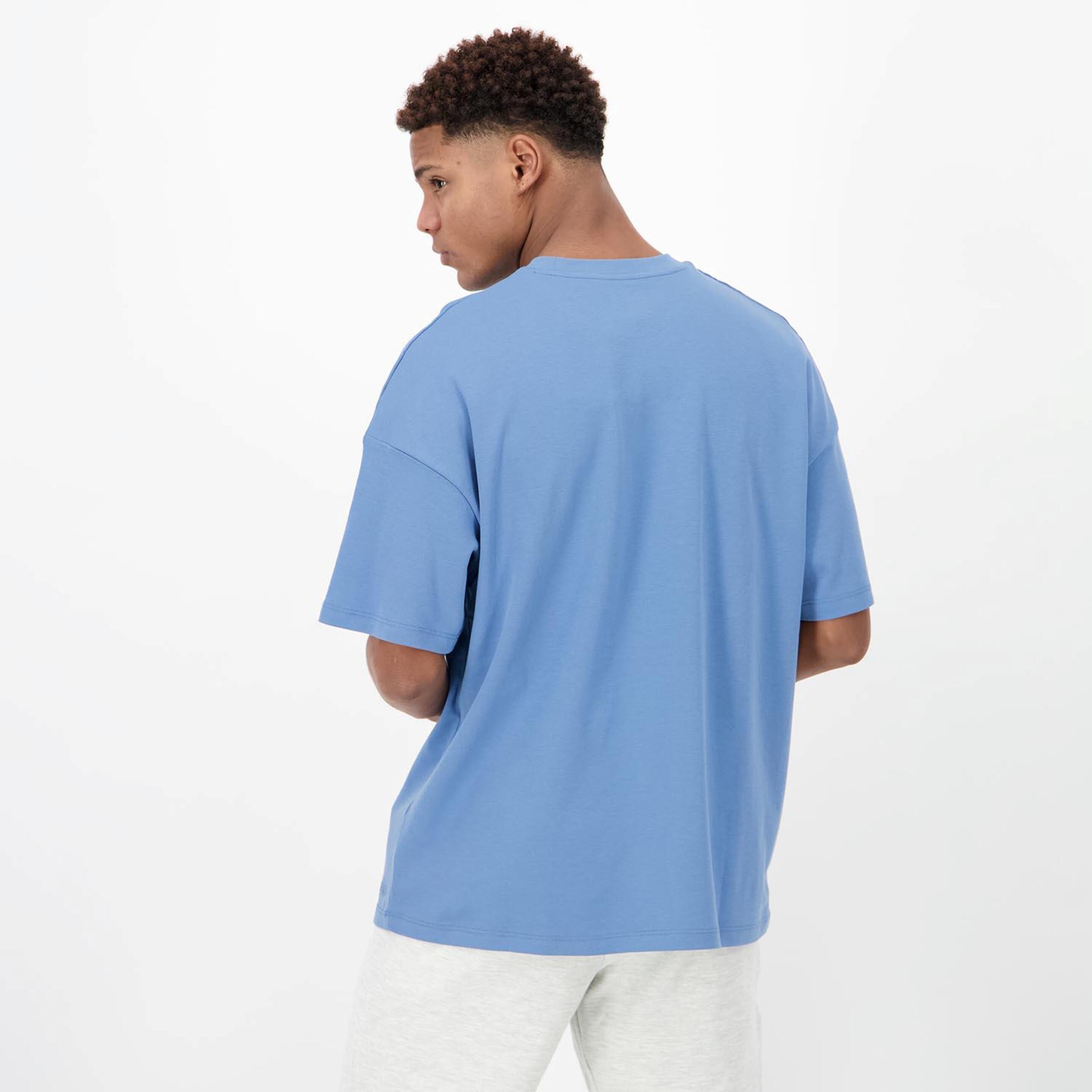 Doone Confort Relax - Denim - Camiseta Oversize Hombre