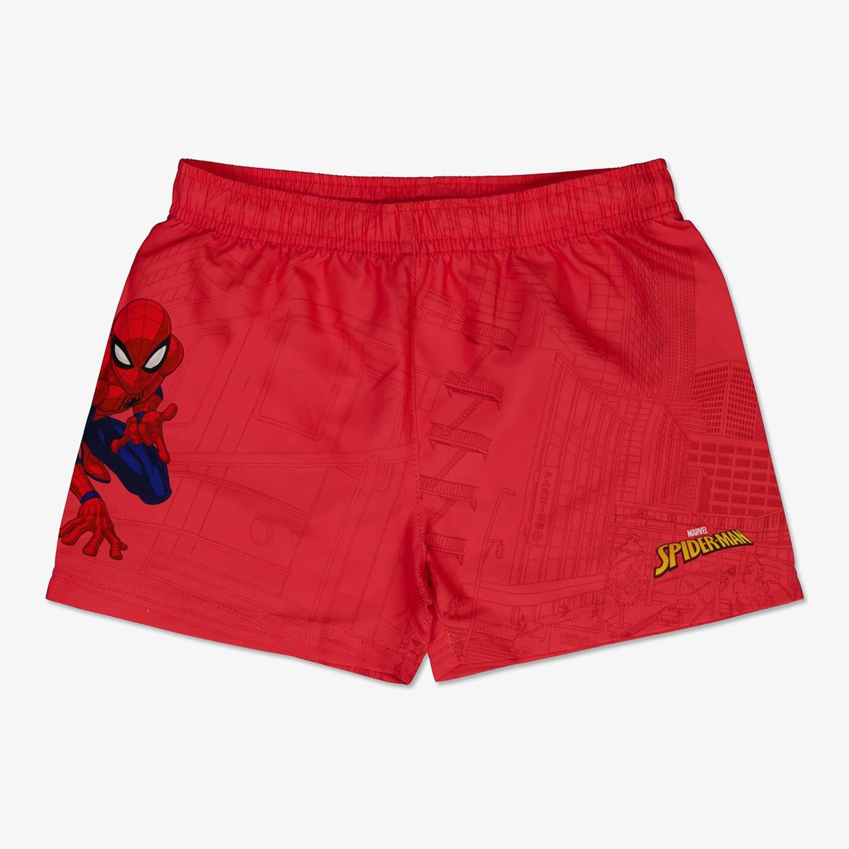 Bañador Spiderman - rojo - Bañador Niño Marvel