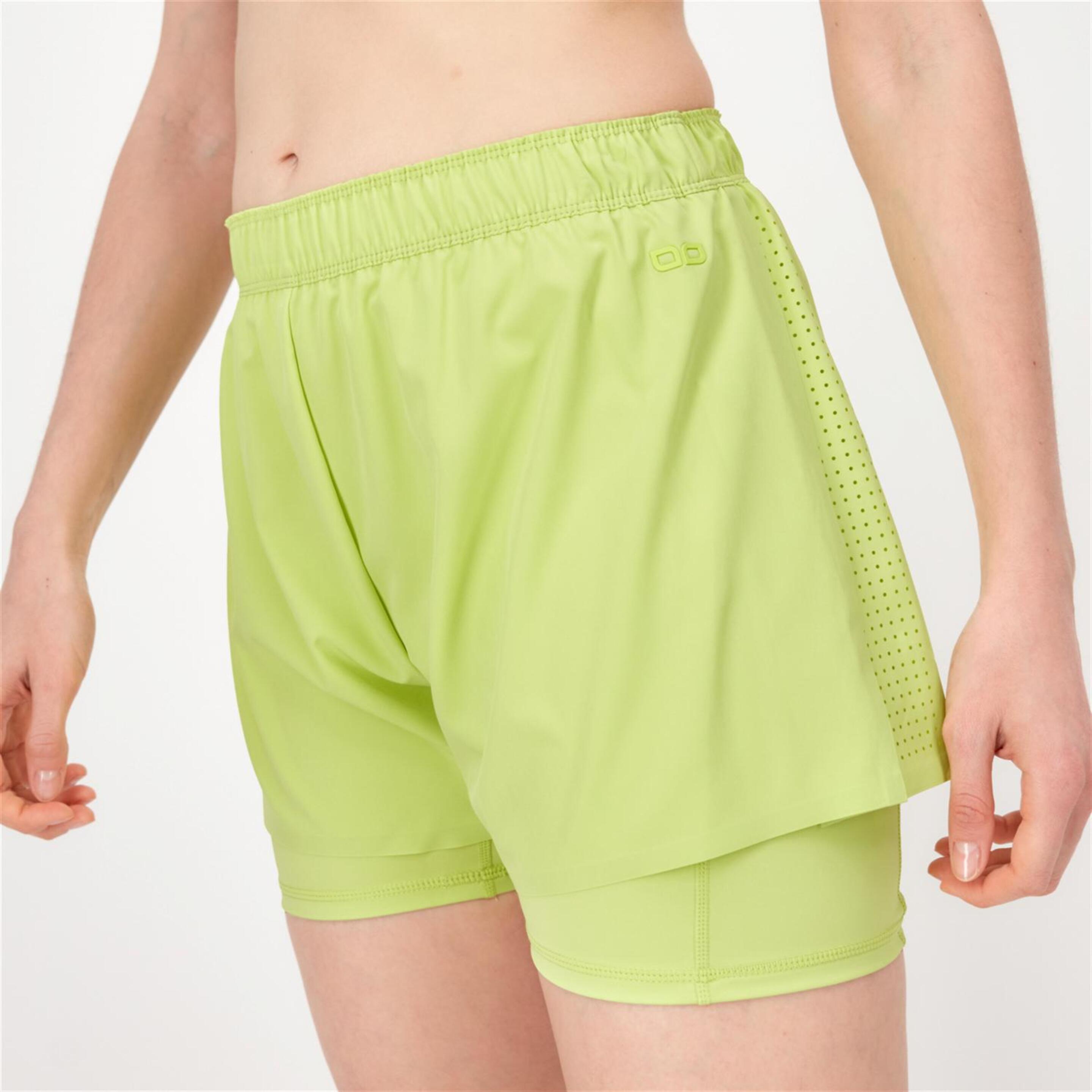 Pantalón Corto Doone - verde - Pantalón + Malla Mujer
