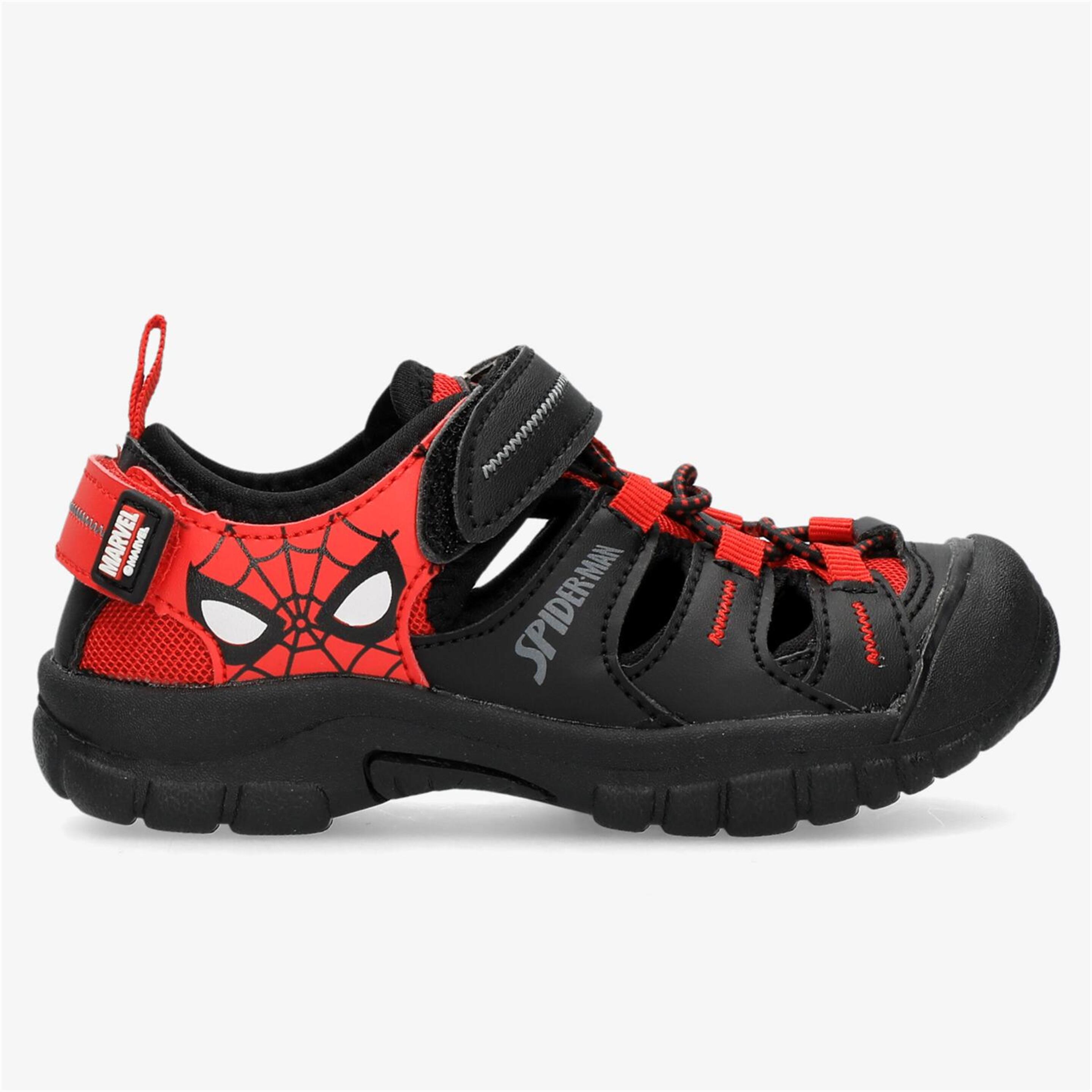 Sandálias Spiderman - rojo - Sandálias Montanha Menino