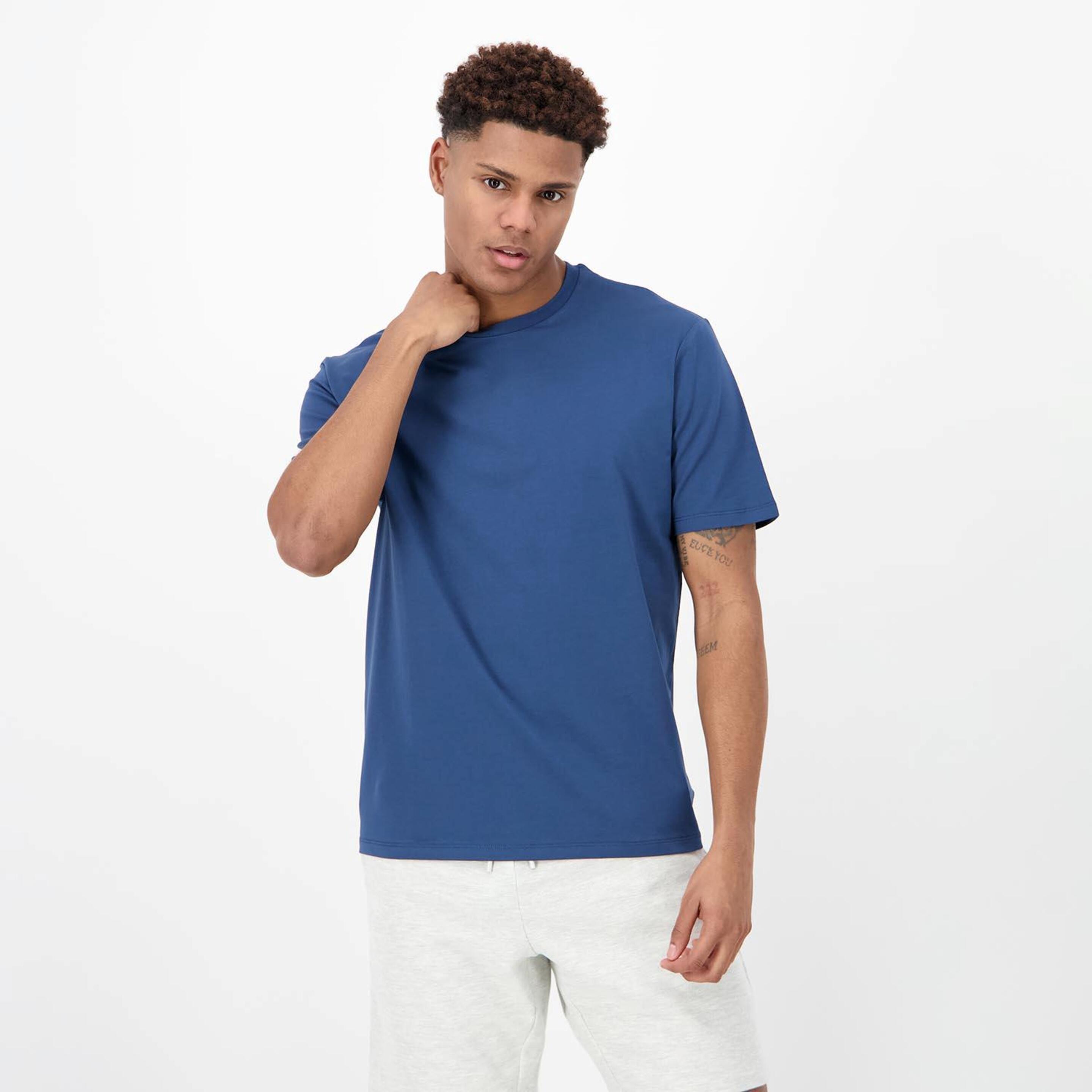 T-shirt Doone - azul - T-shirt Homem