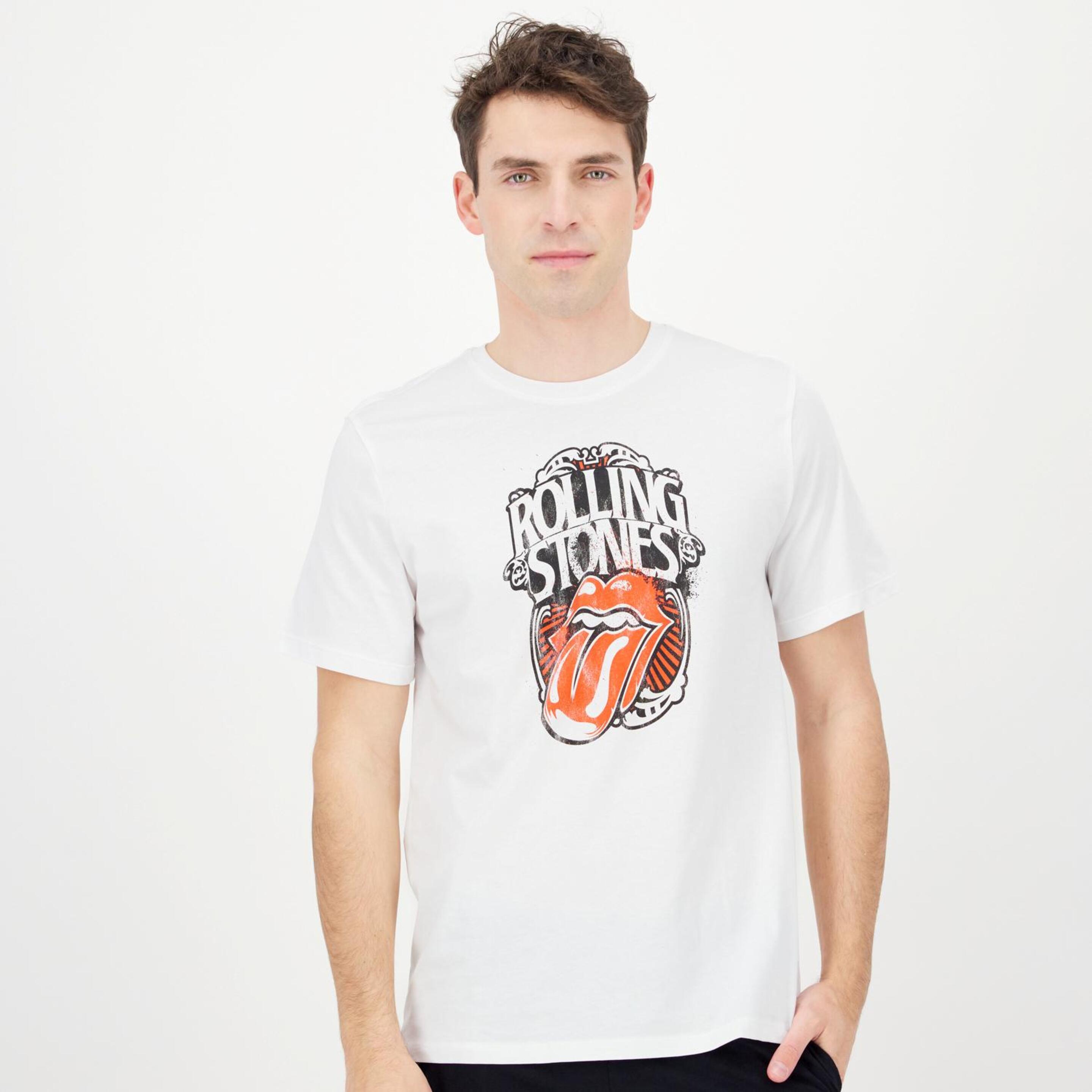 Camiseta Rolling Stones - blanco - Camiseta Hombre