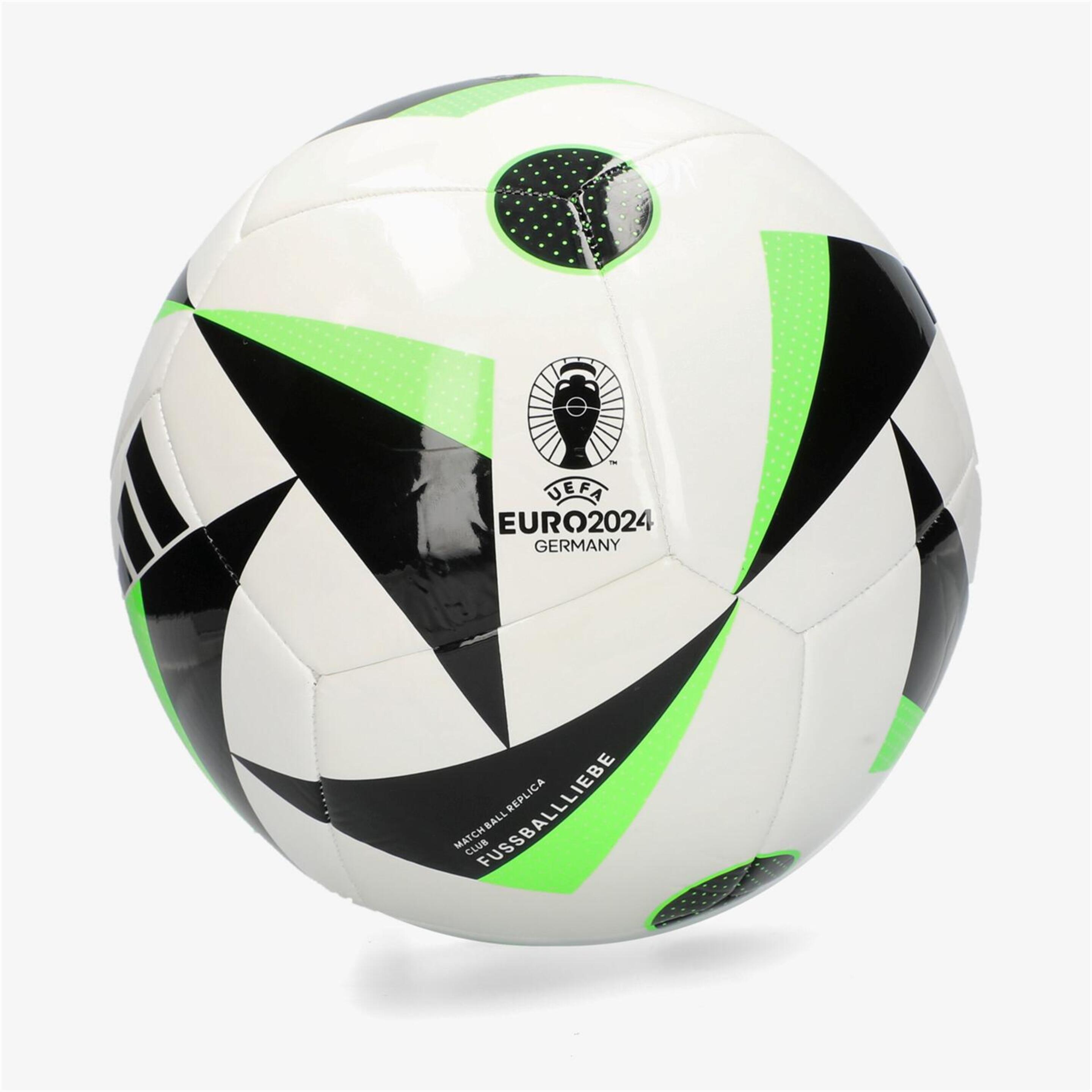 adidas Euro 24 - Negro - Balón Fútbol
