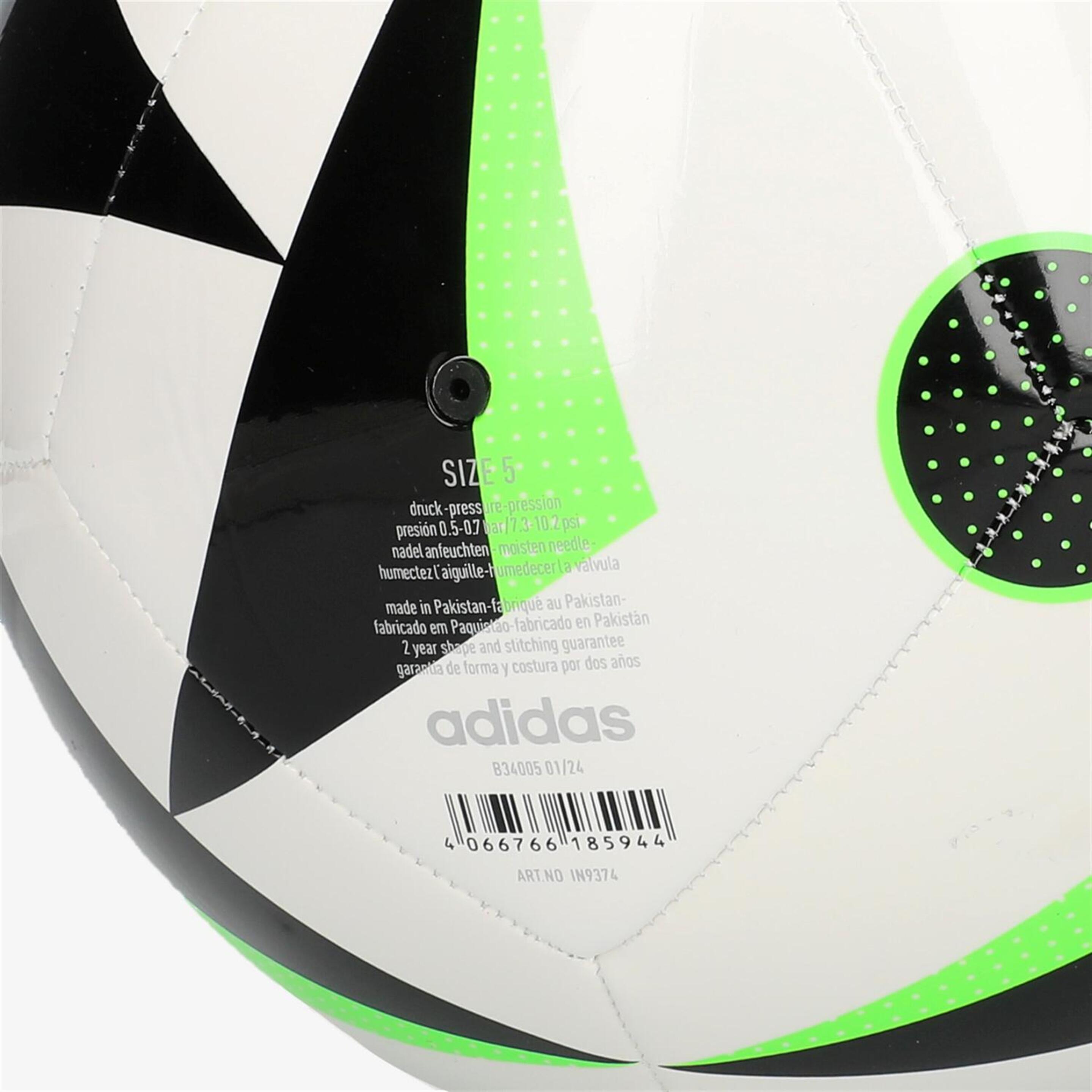 adidas Euro 24 - Negro - Balón Fútbol