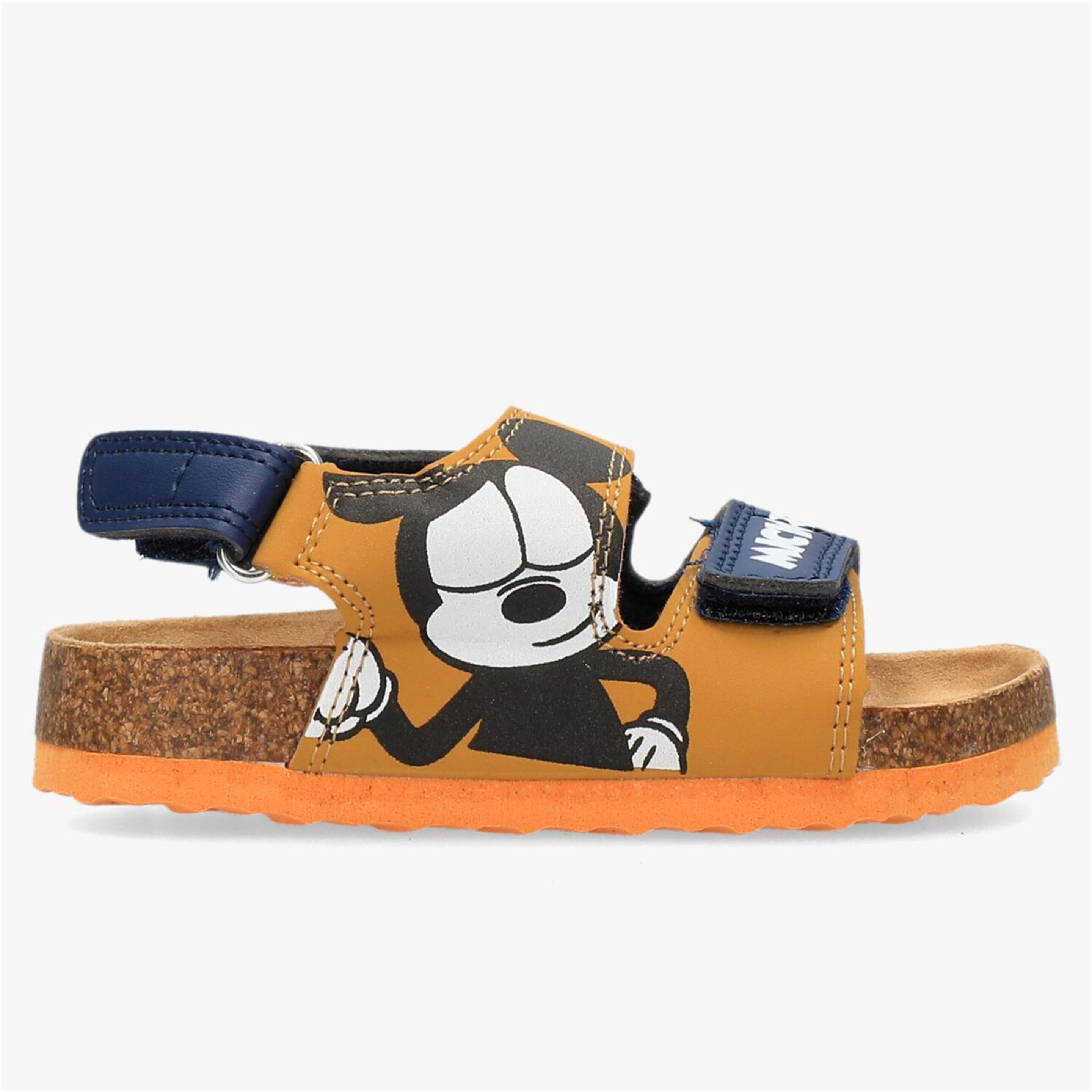 Sandalias Mickey - amarillo - Zapatillas Velcro Niño Disney