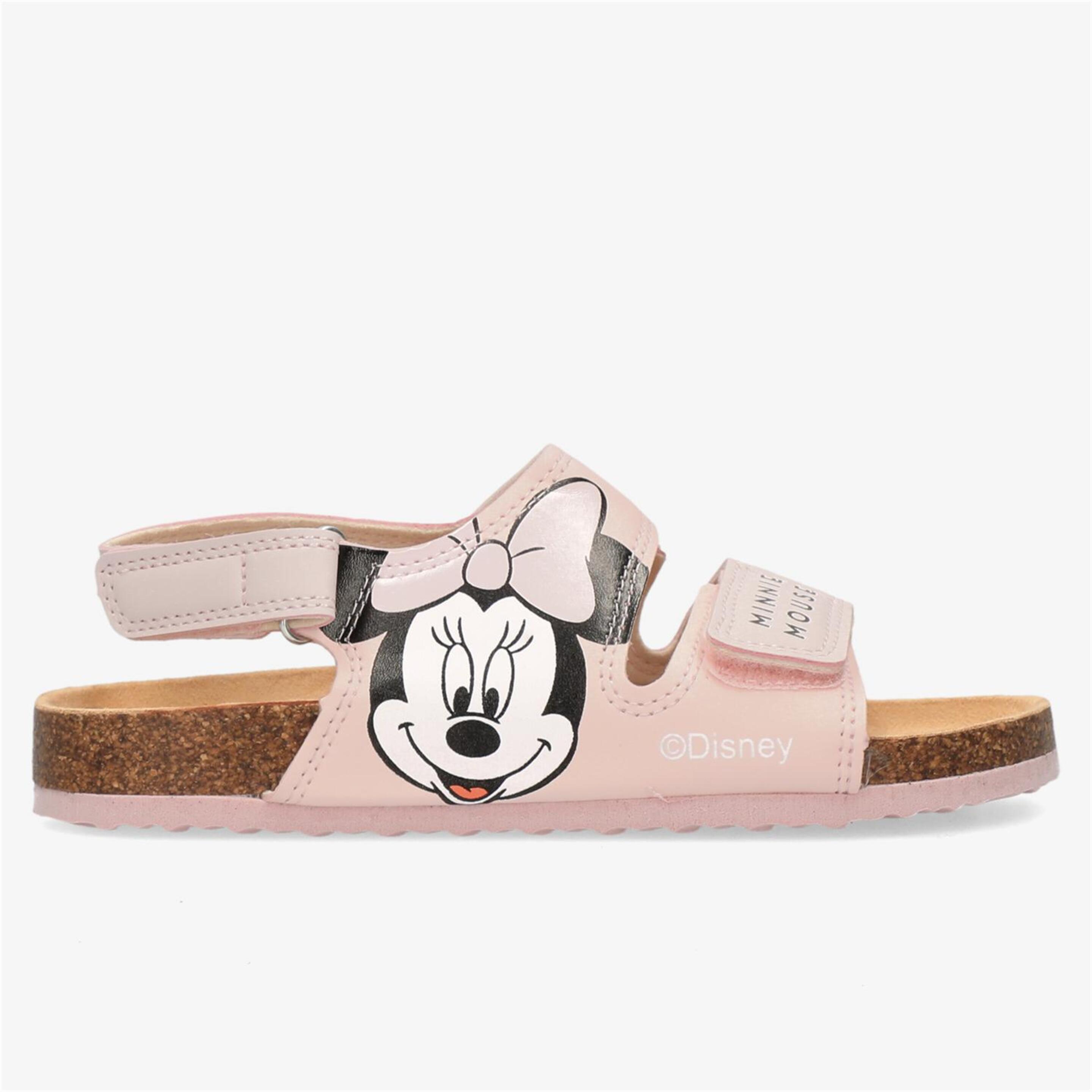 Sandalias Minnie - rosa - Sandalias Velcro Niña Disney